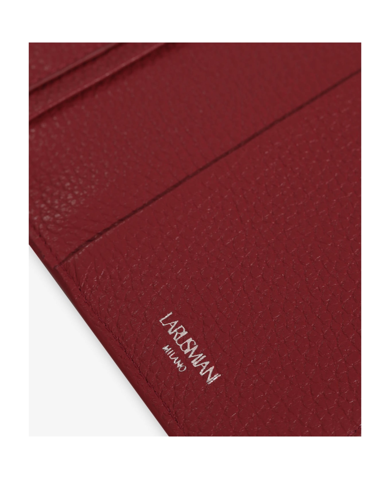 Larusmiani Passport Cover Fiumicino Accessory - DarkRed