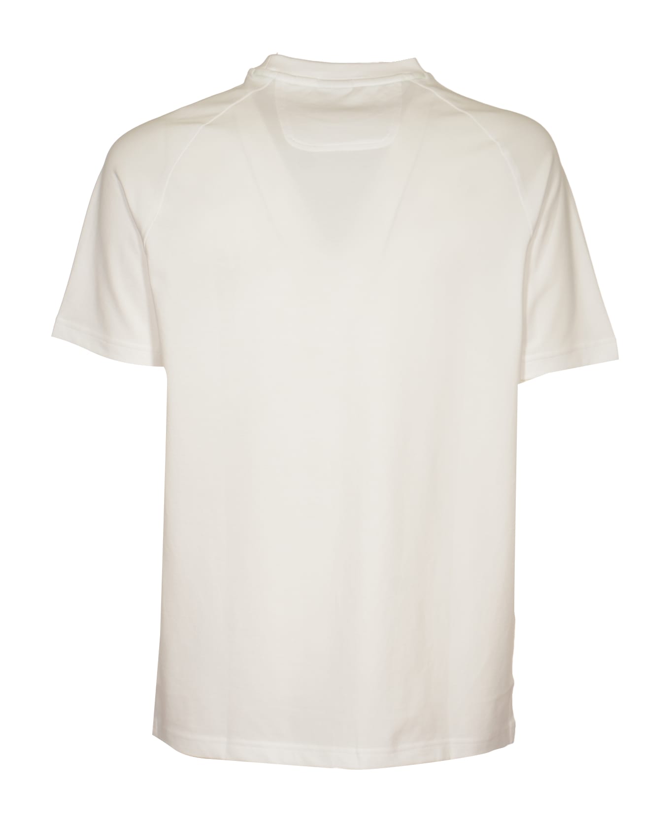 Hugo Boss Logo Round Neck T-shirt - White シャツ