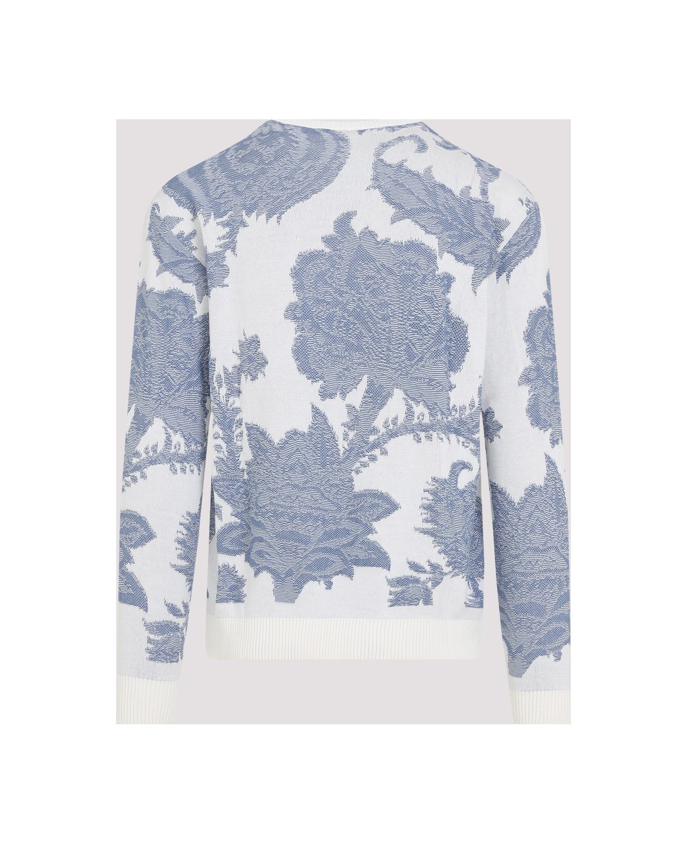 Etro Embroidered Cotton Sweater - S8478