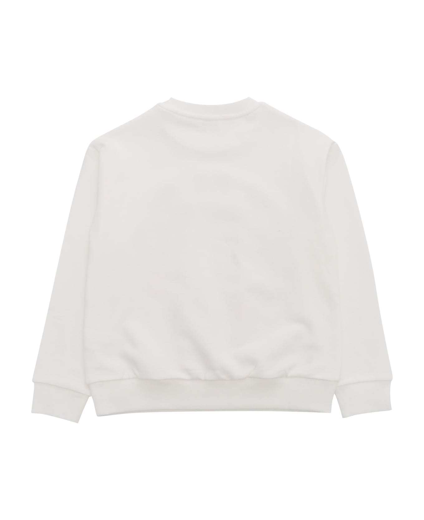 Kenzo Kids White Sweatshirt With Logo - WHITE