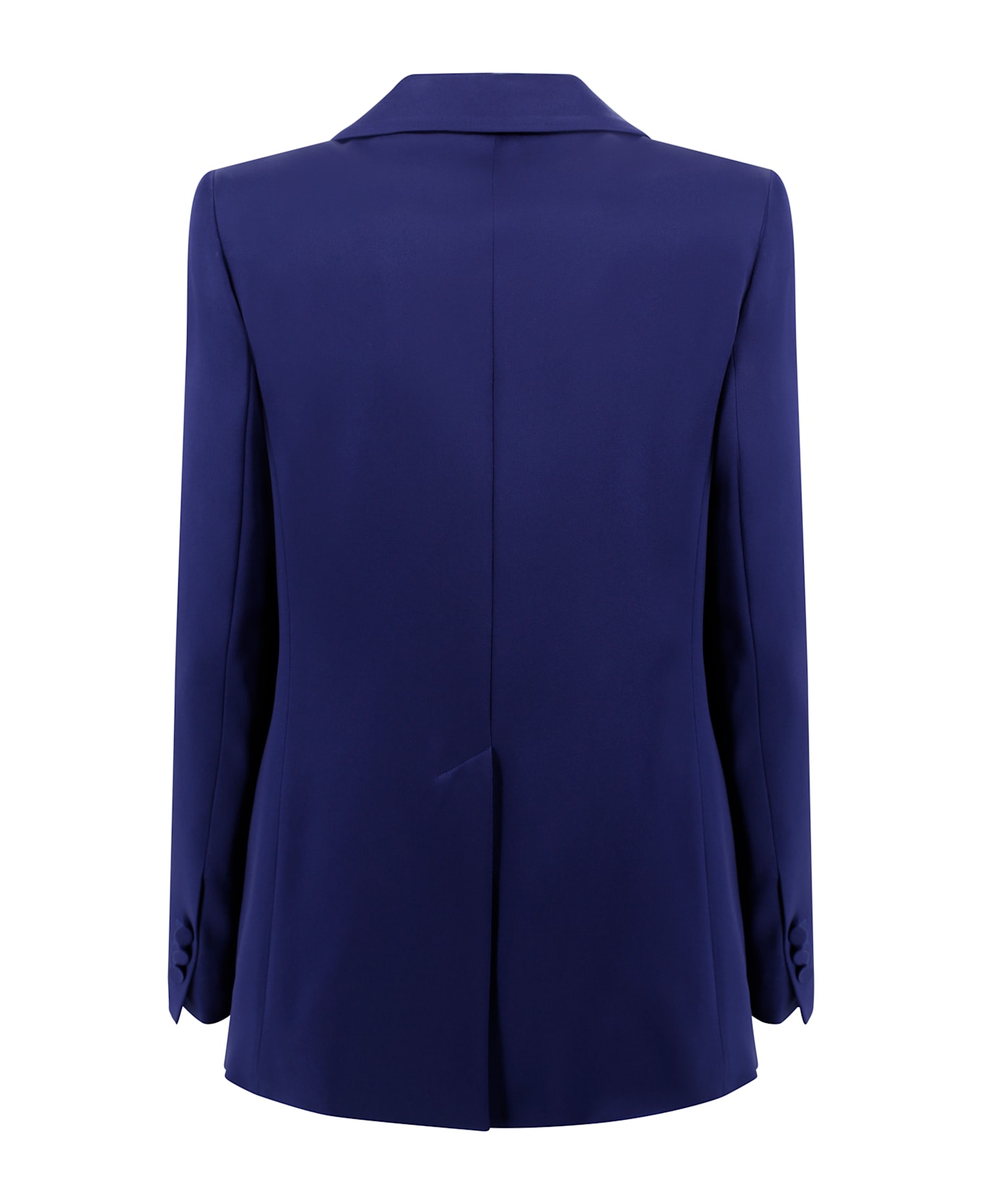 Max Mara Studio Cady Single-breasted Blazer Max Mara Studio - Blue