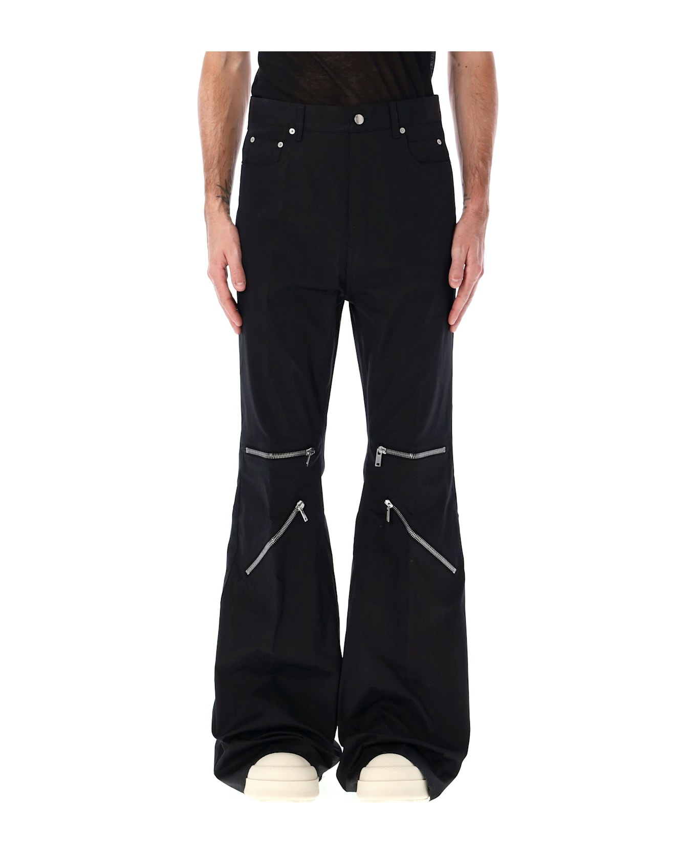 Rick Owens Bolan Cargo Pants - BLACK