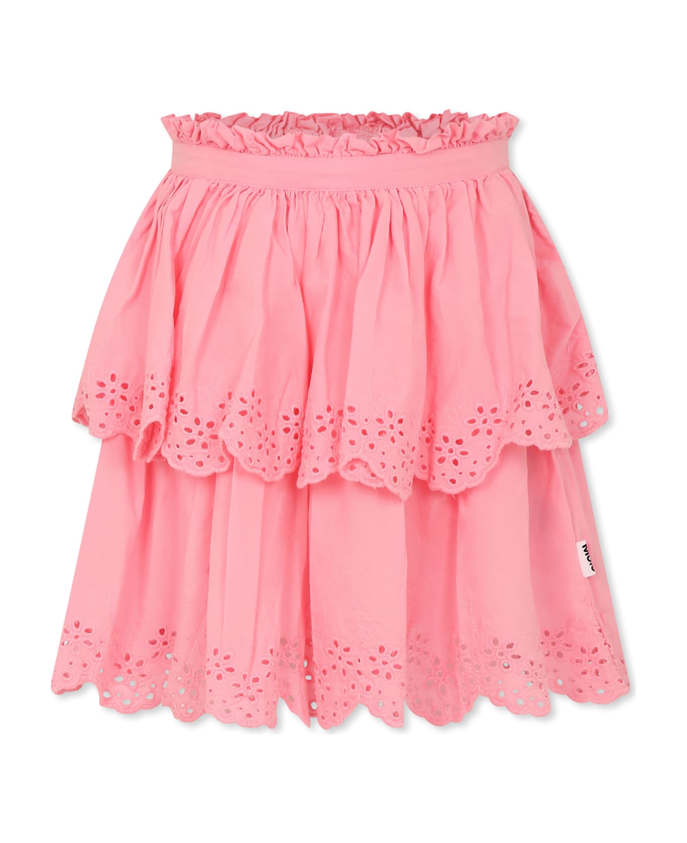 Molo Pink Skirt For Girl - Pink