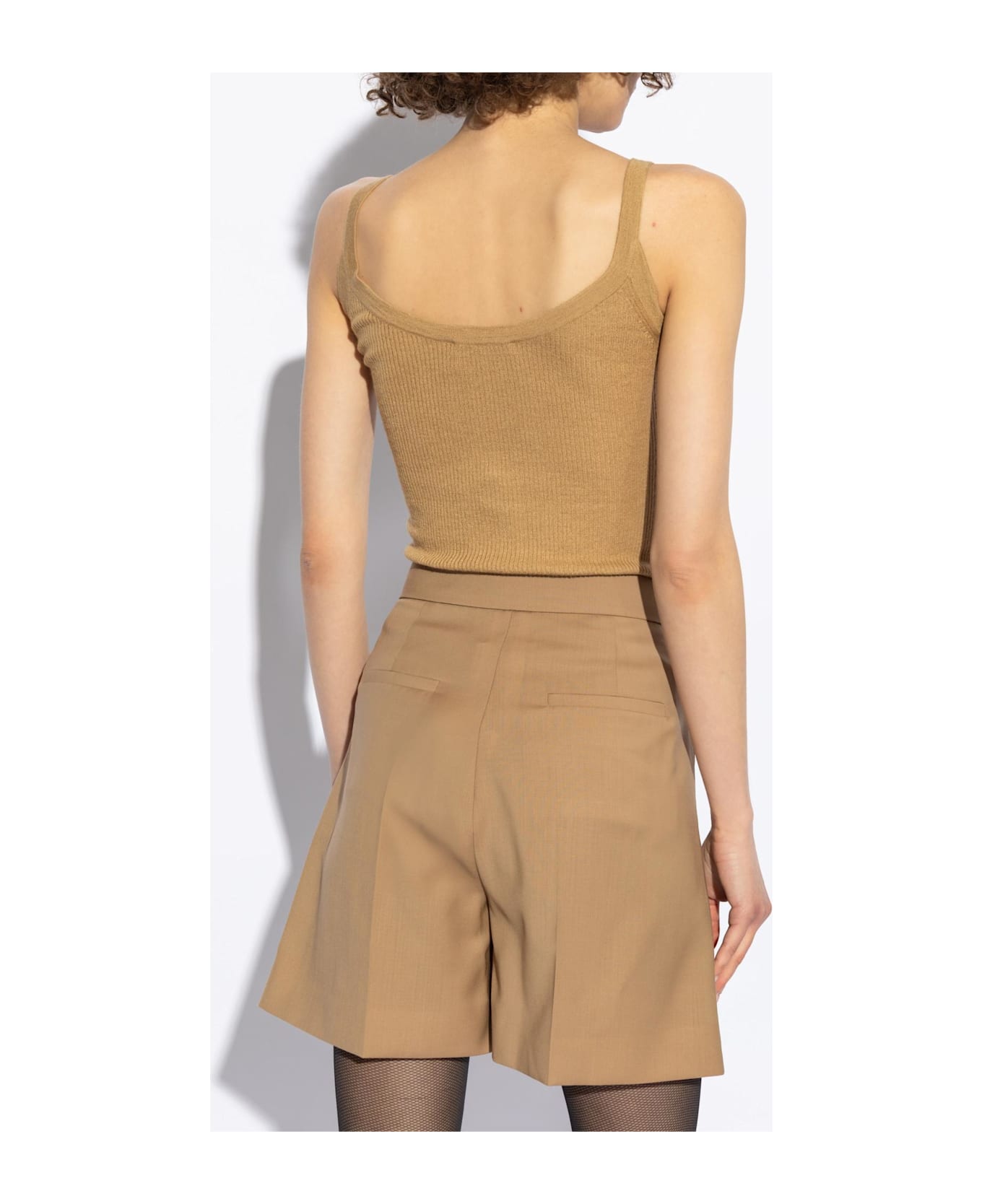 Max Mara Top `gallura` - CAMEL