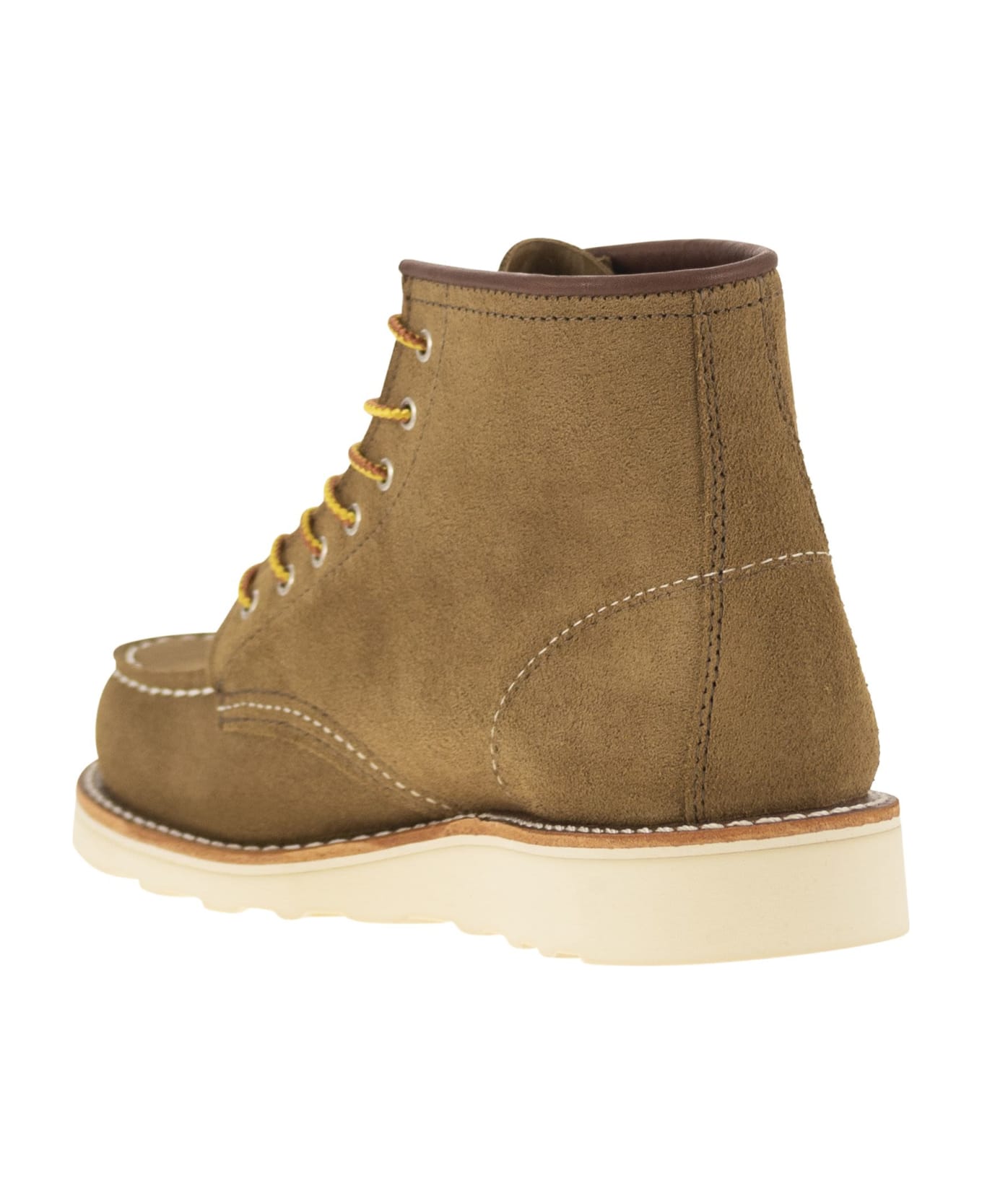 Red Wing Classic Moc - Suede Ankle Boot - Olive