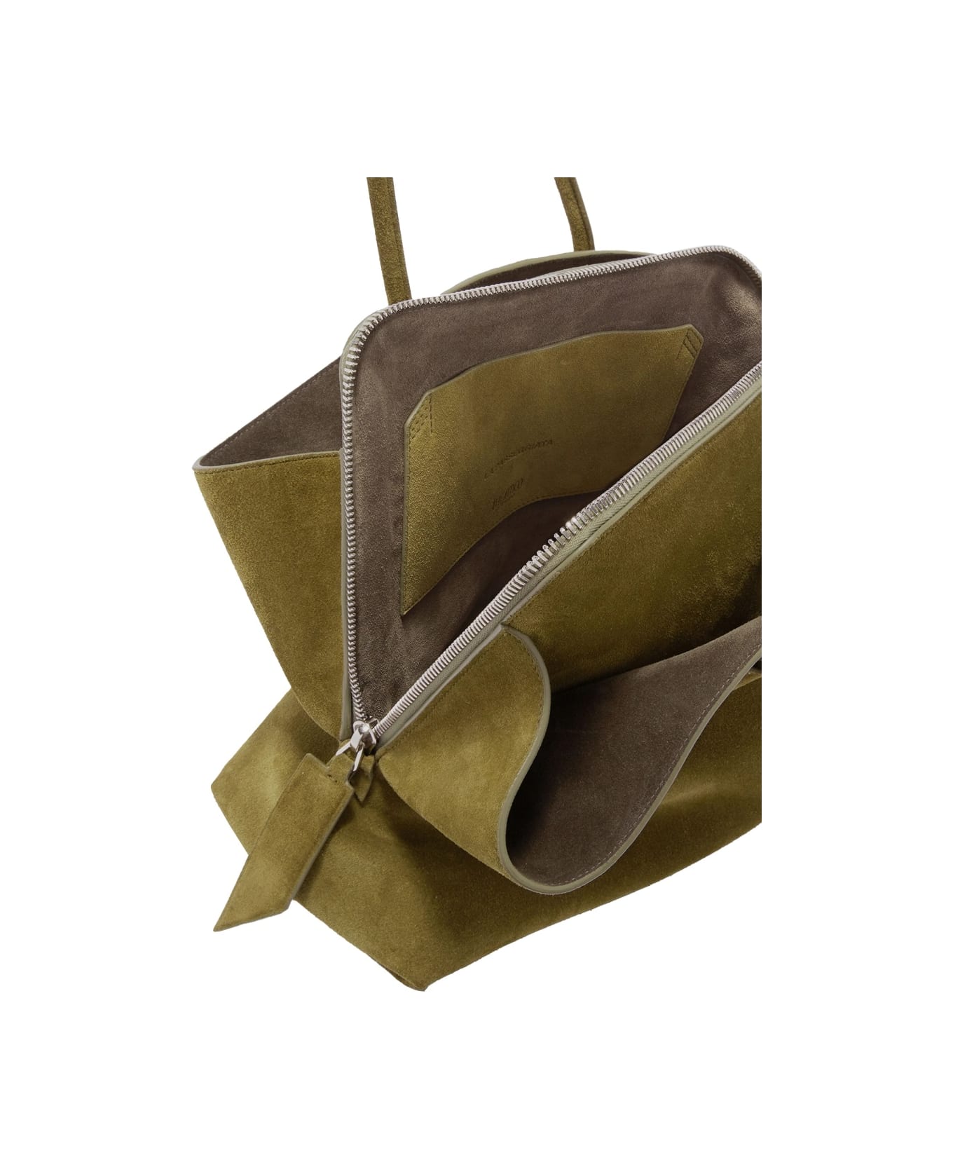 The Attico 'the Walk' Medium Bag - Khaki