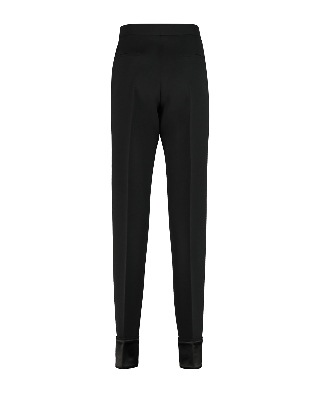 Givenchy Wool Tailored Trousers - black ボトムス