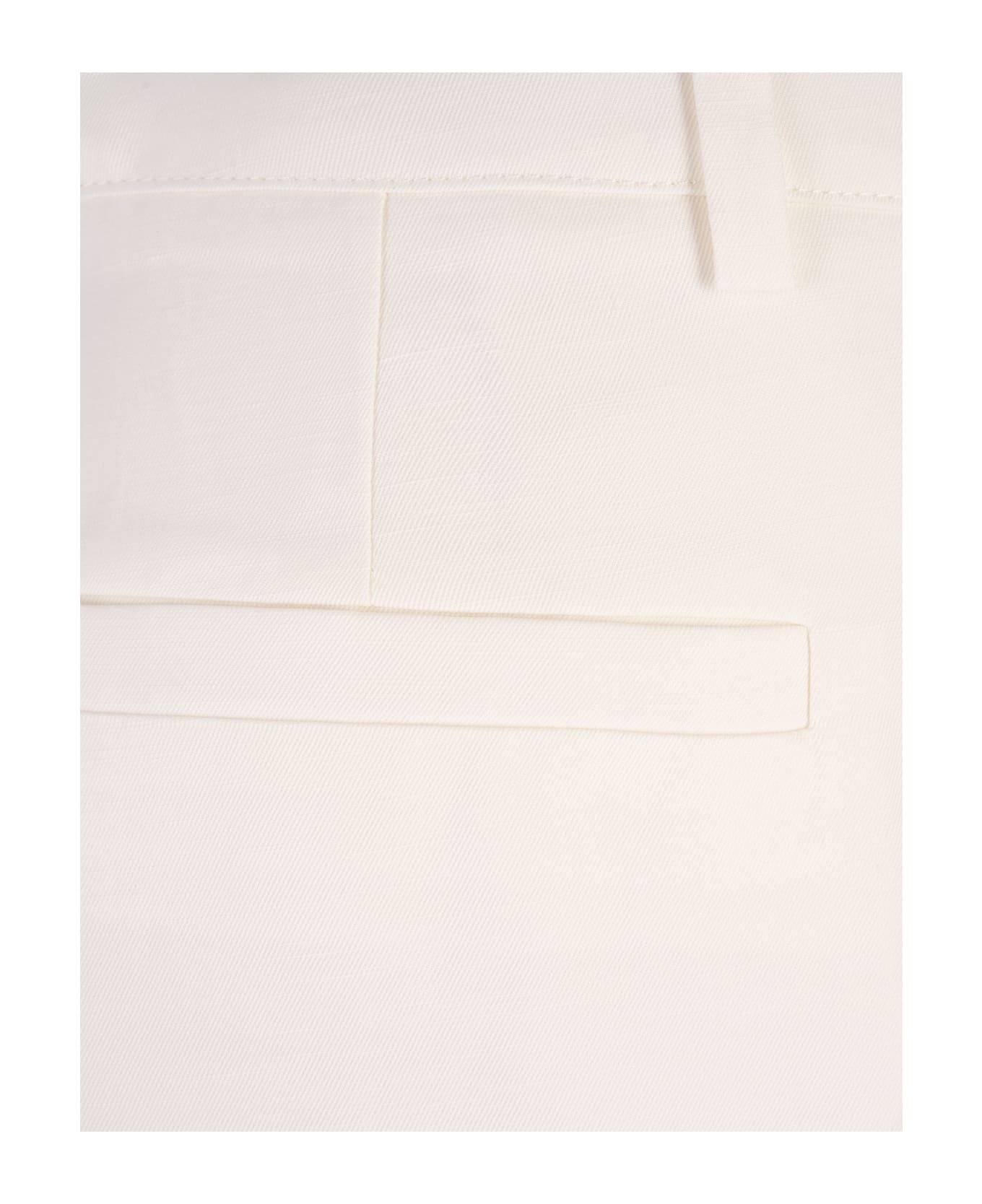 Parosh White Palazzo Trousers - White