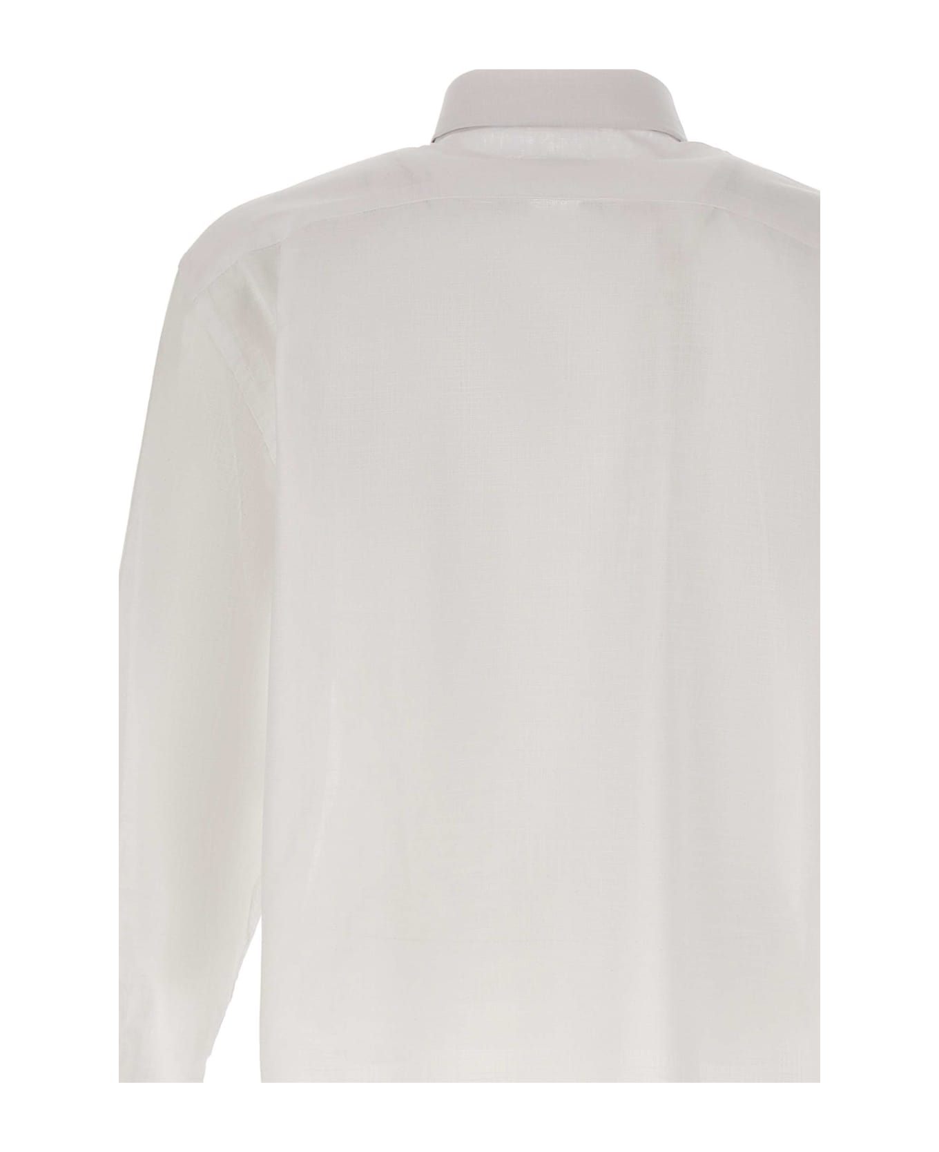 Paul&Shark Cotton Shirt - WHITE