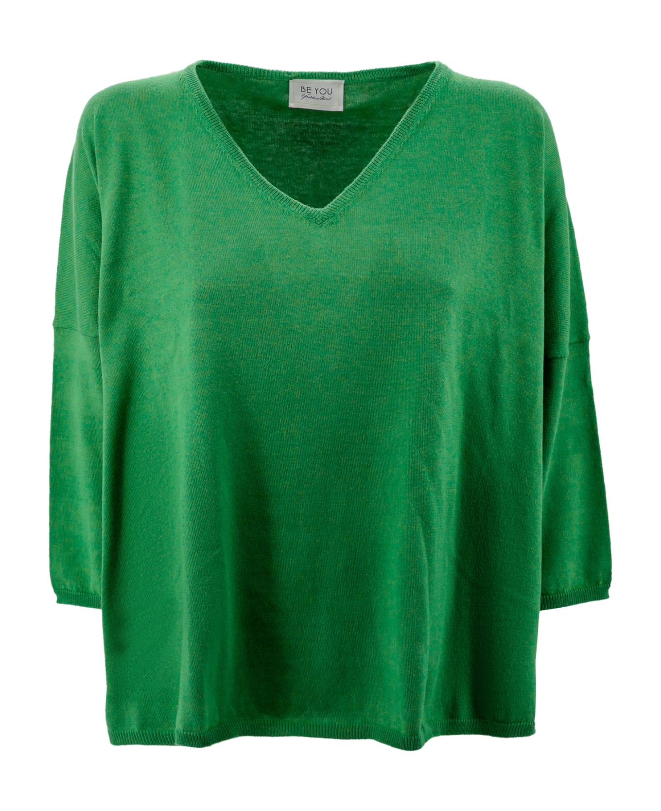 Be You V-neck Sweater - Green