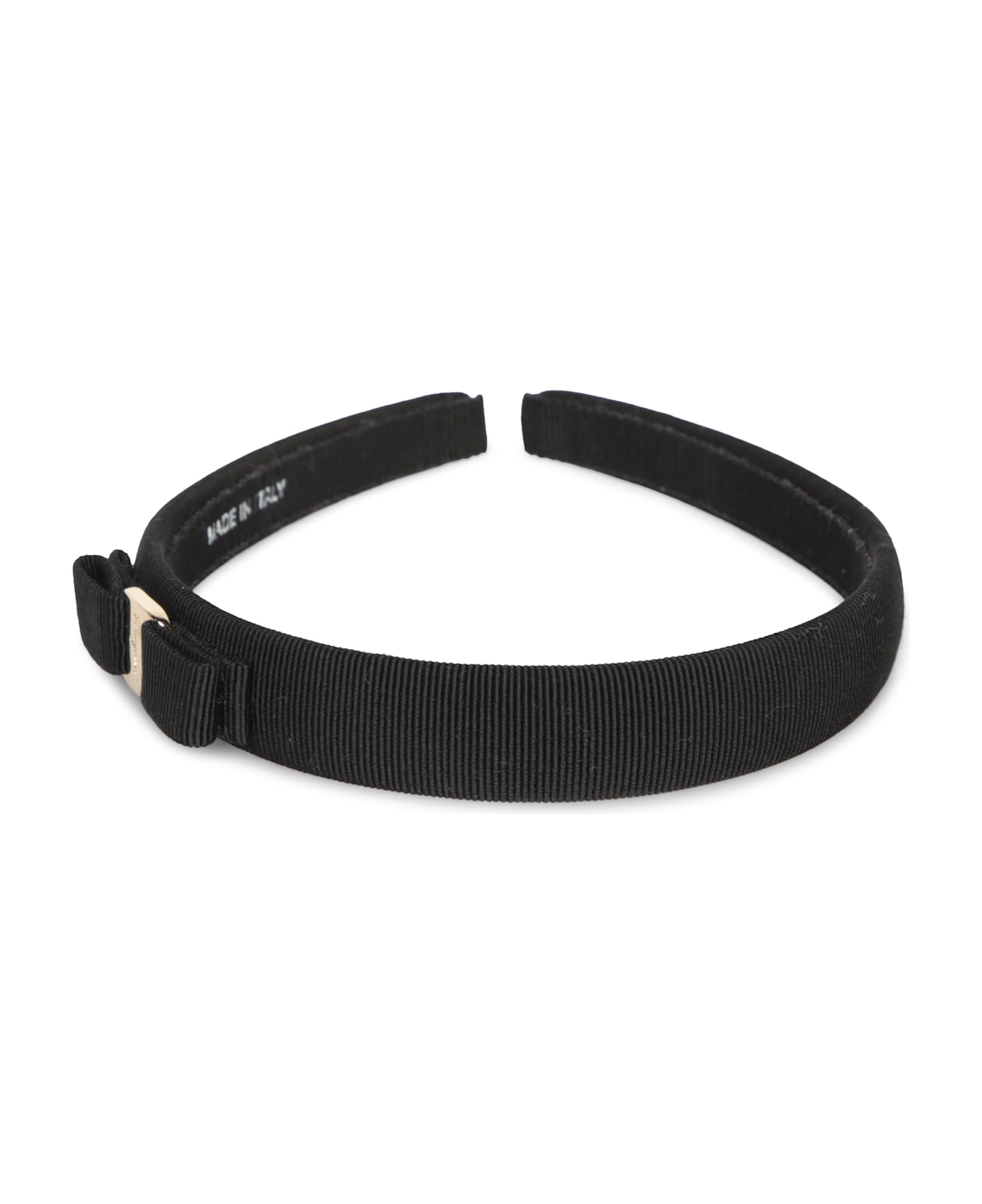 Ferragamo Black Velvet Hairband - Black