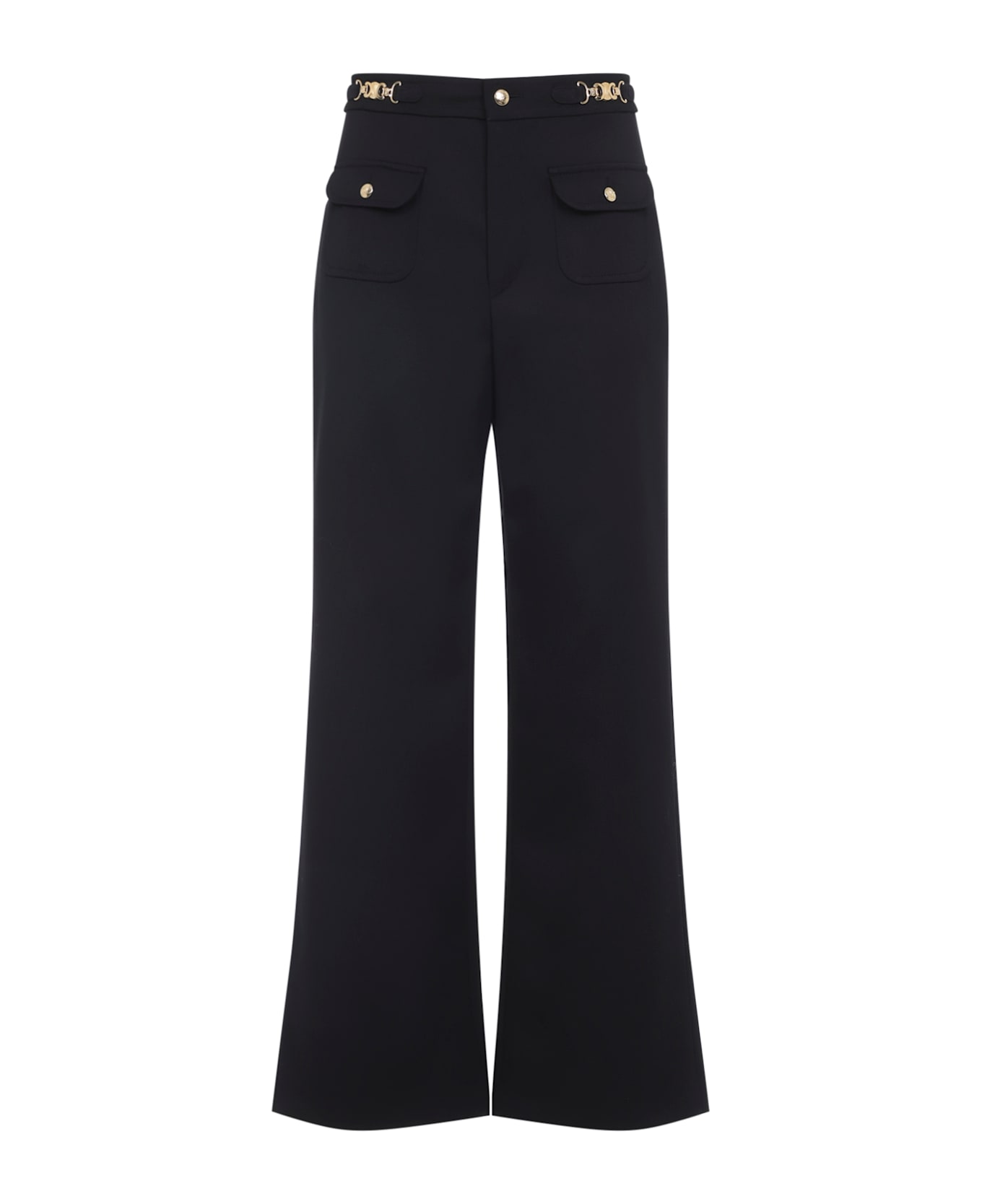 Celine Wool Pants - Black