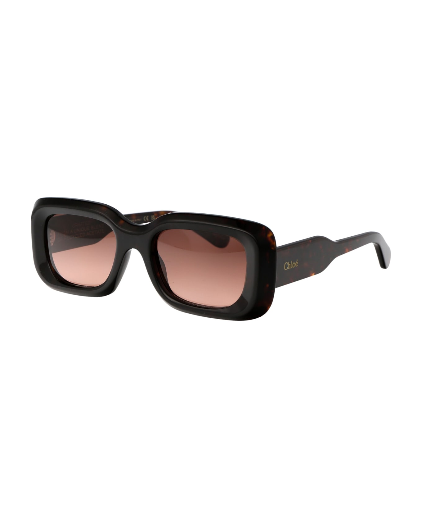 Chloé Eyewear Ch0188s Sunglasses - 002 HAVANA HAVANA COPPER サングラス
