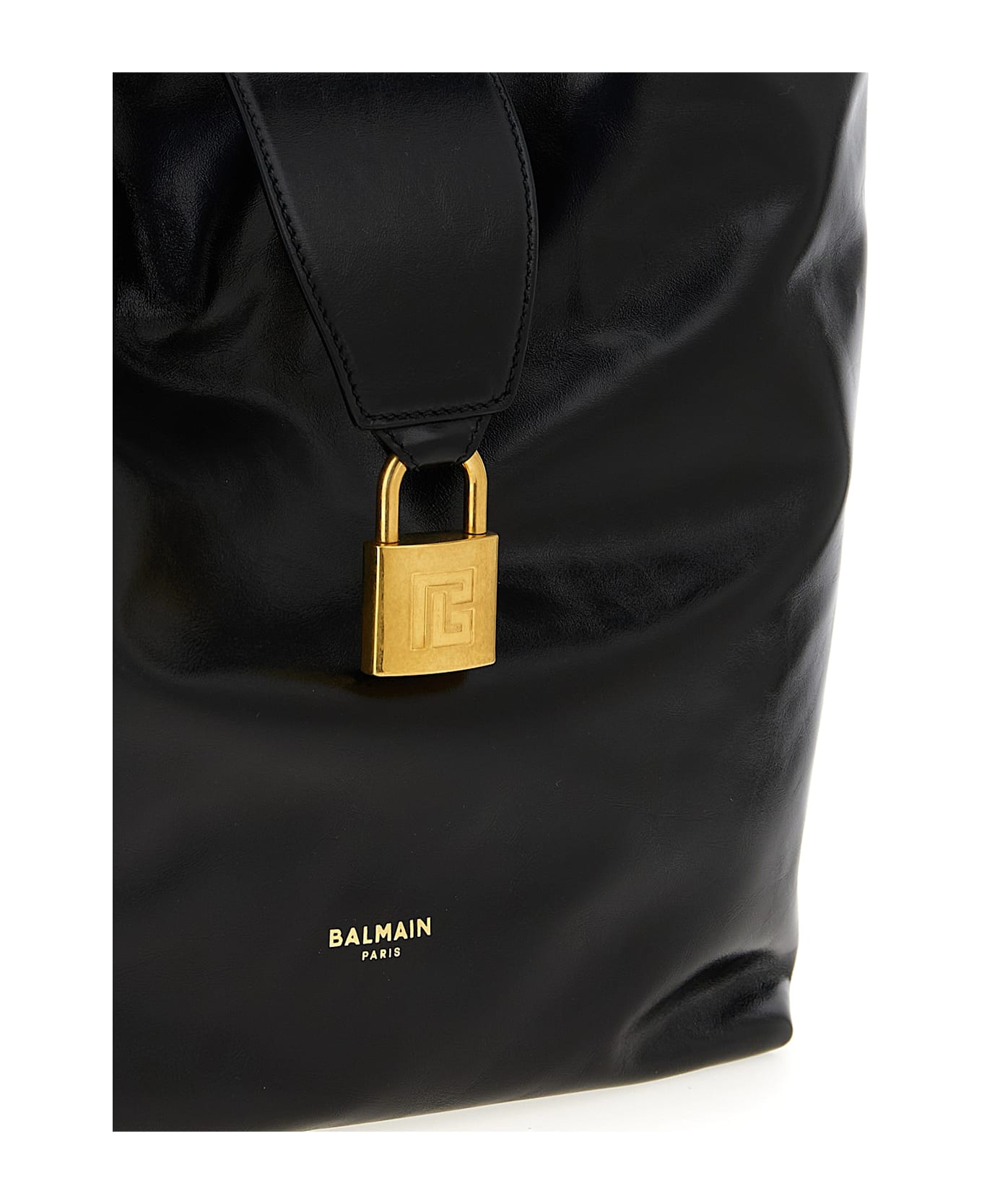 Balmain 
sync Hobo
 Shoulder Bag - Black  