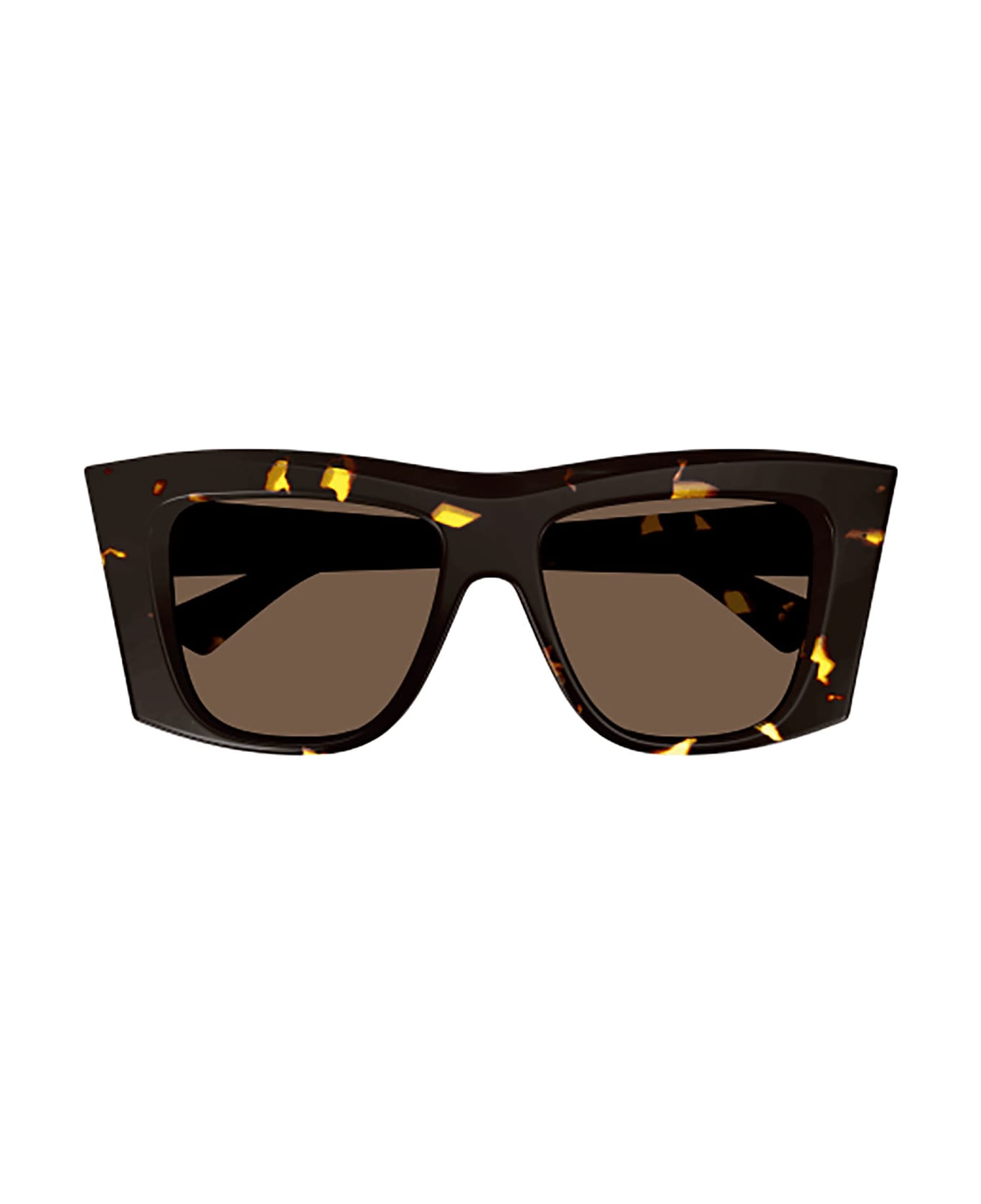Bottega Veneta Eyewear BV1270S Sunglasses - Havana Havana Brown サングラス
