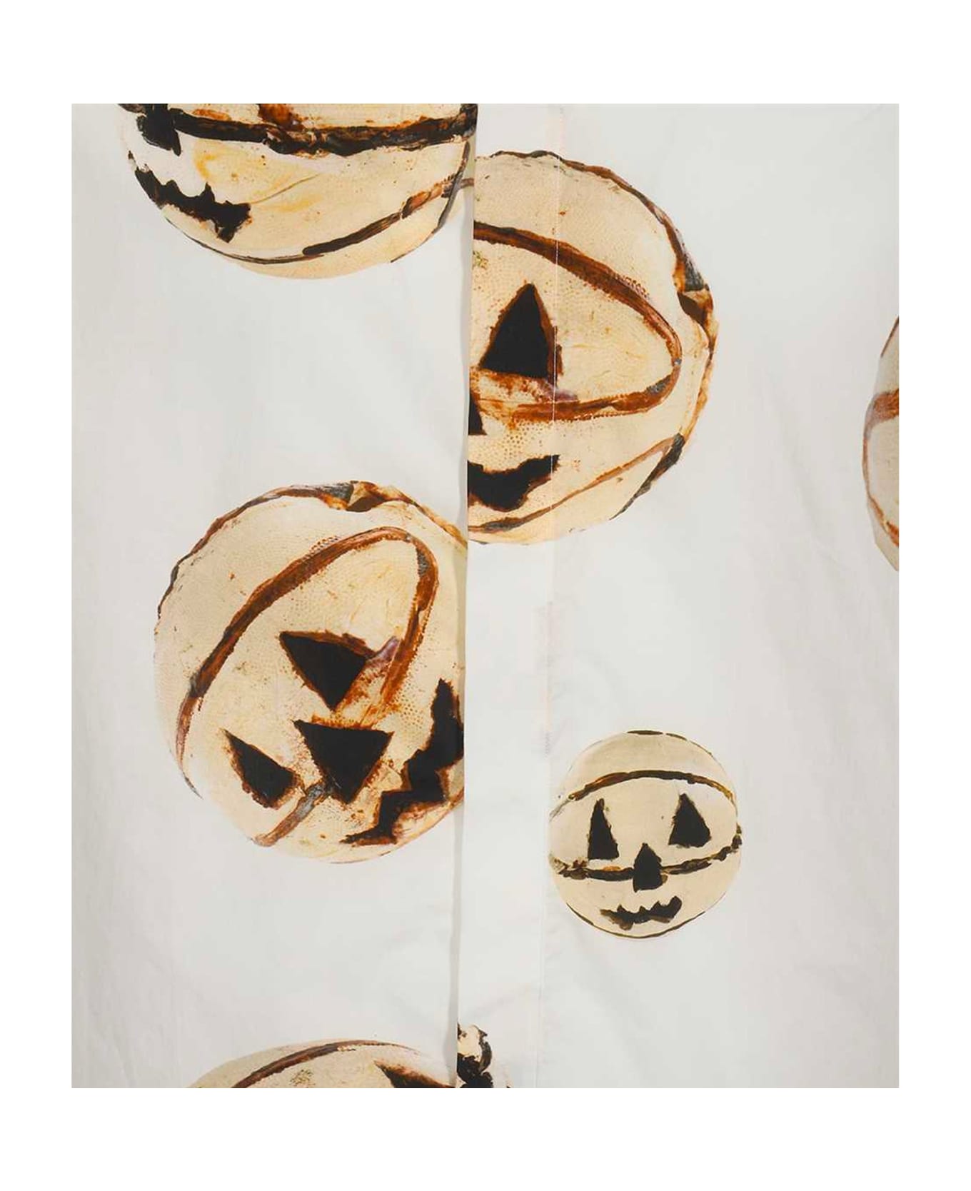 Givenchy Halloween Pumpkin Print Shirt - White シャツ