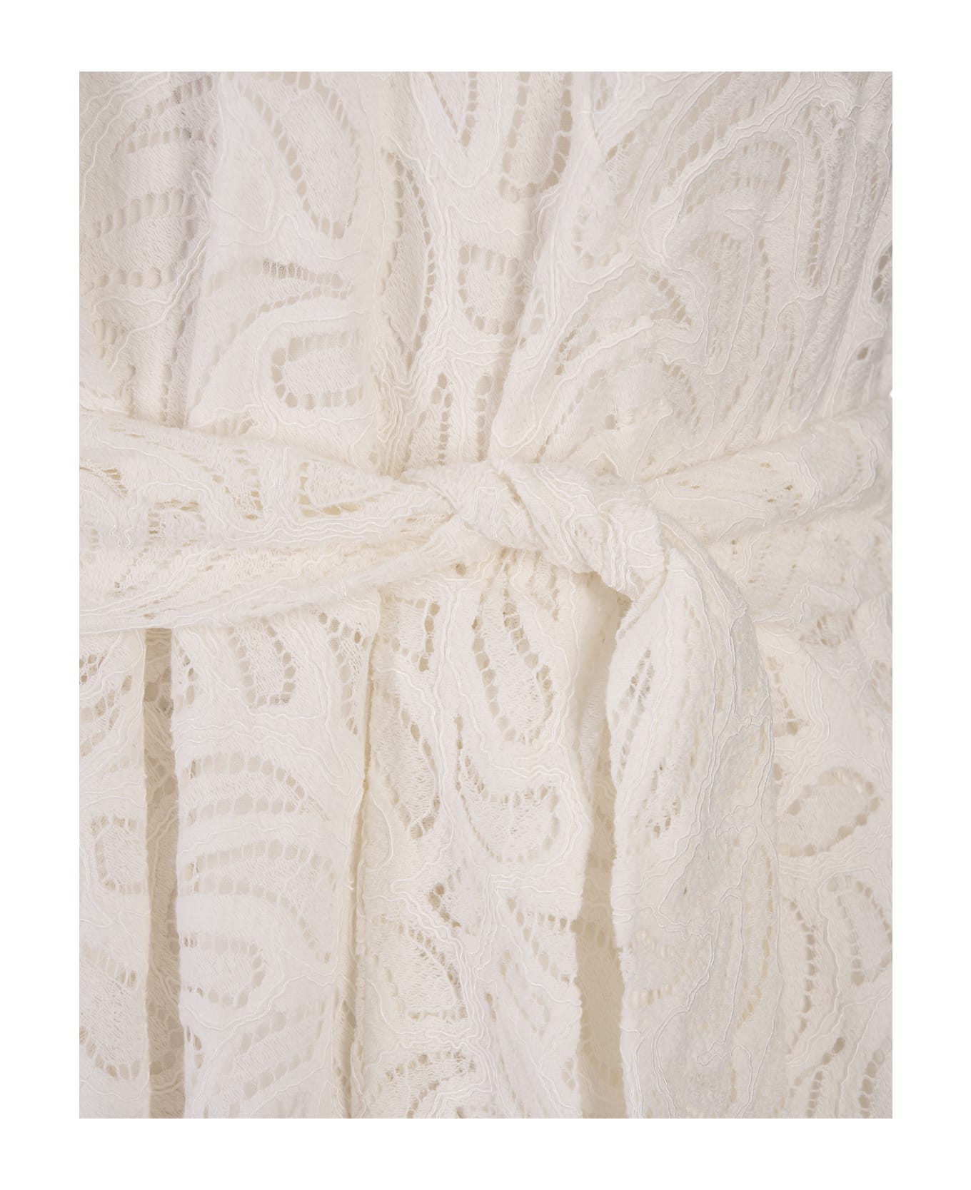 Diane Von Furstenberg Helene Dress In Ivory - White