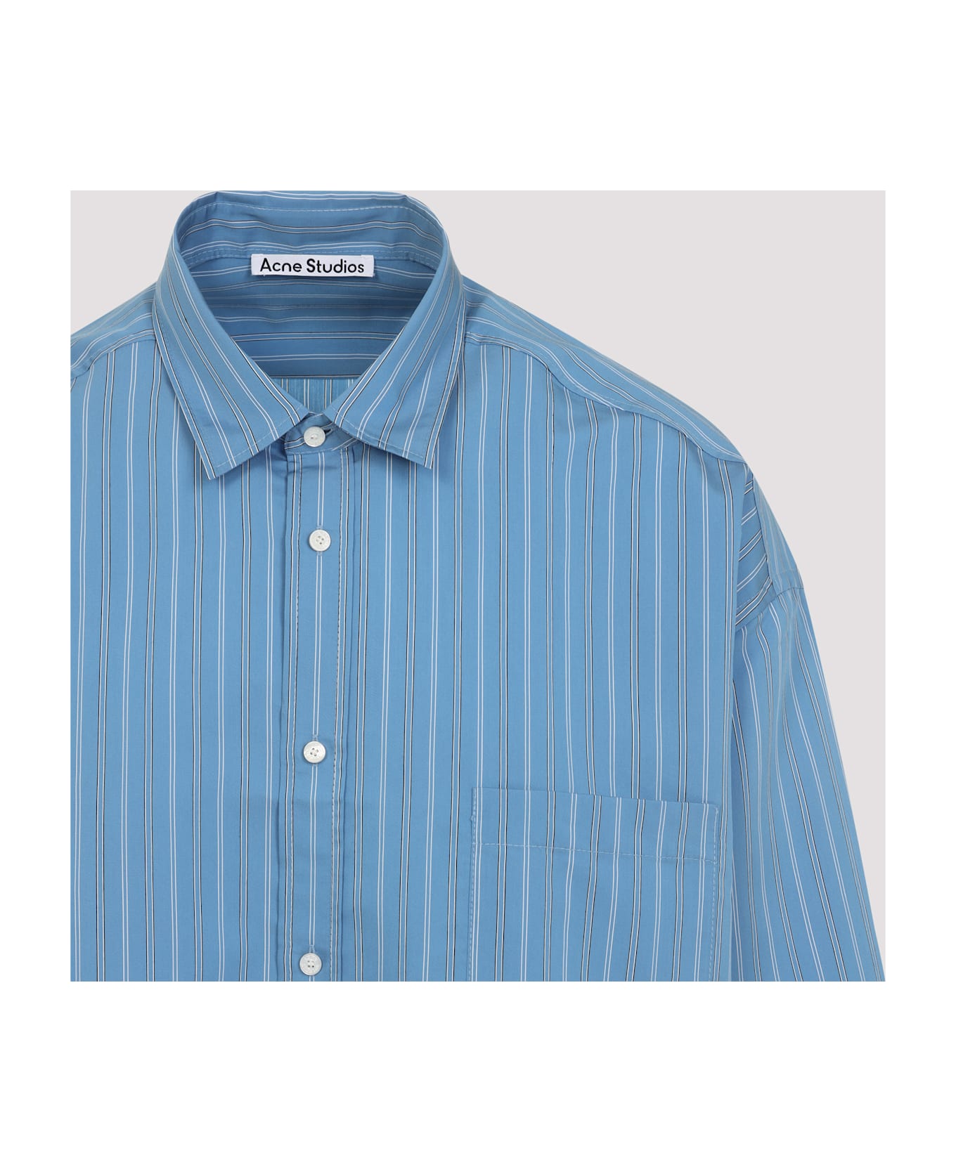 Acne Studios Shirt - Bhn Blue Multi