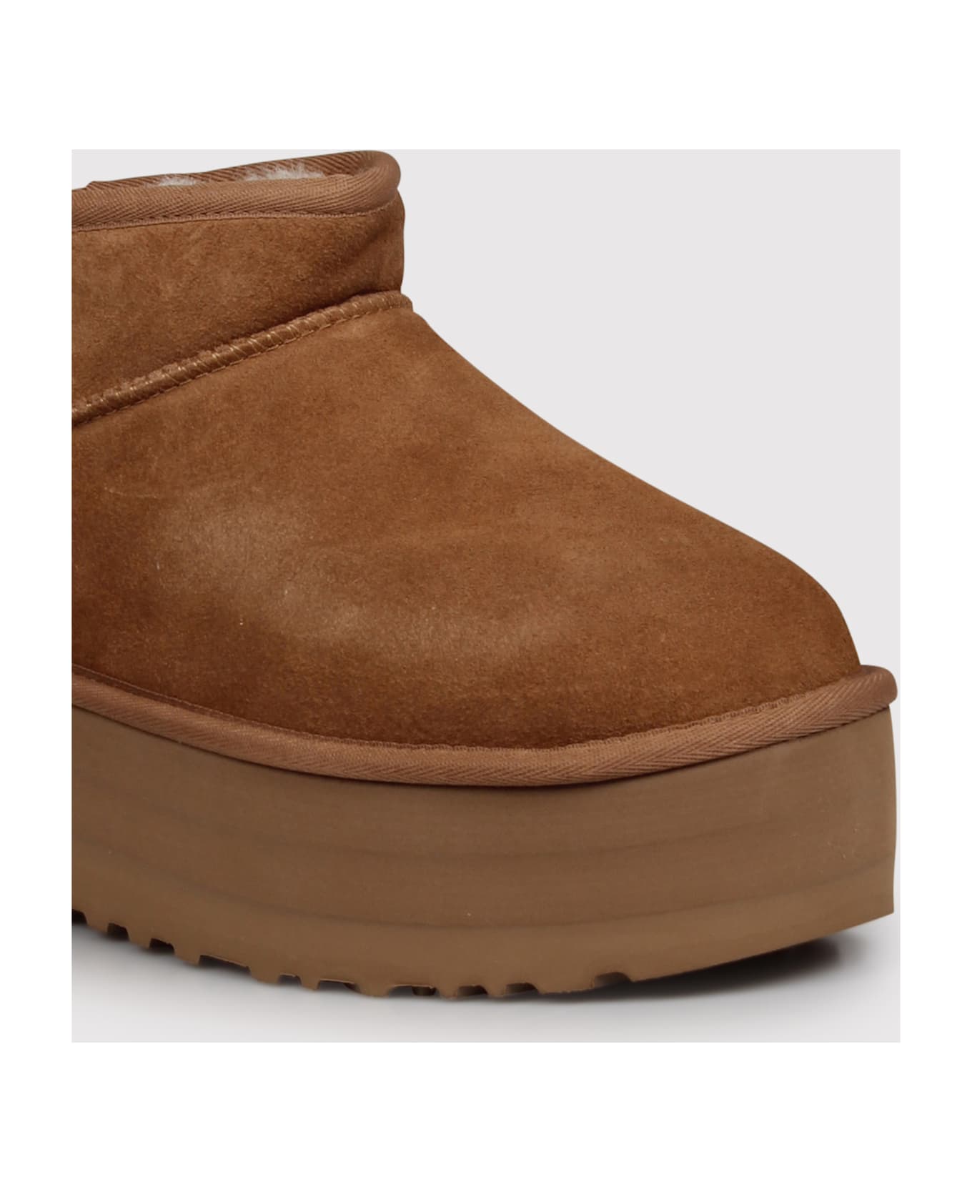 UGG Classic Ultra Mini Ankle Boots - Brown