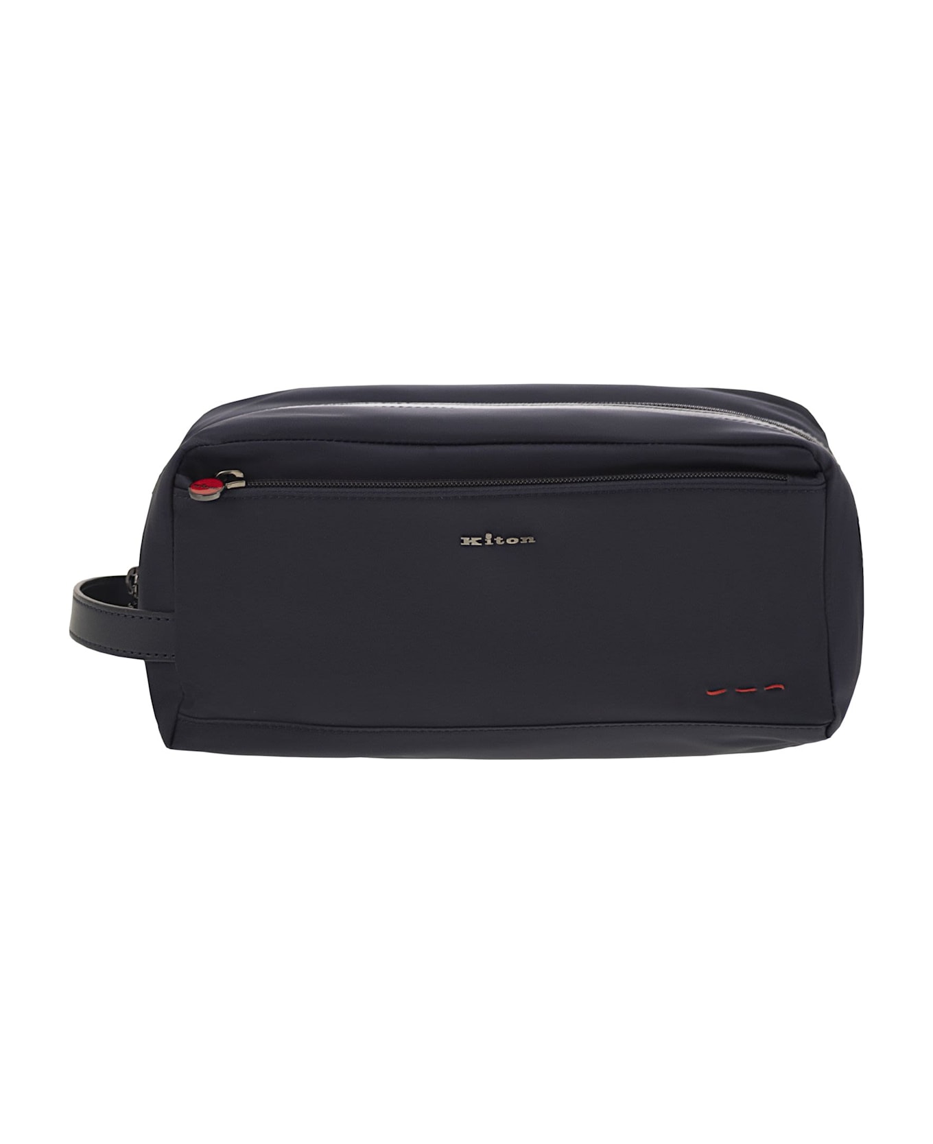 Kiton Beauty Case In Nylon - Blue