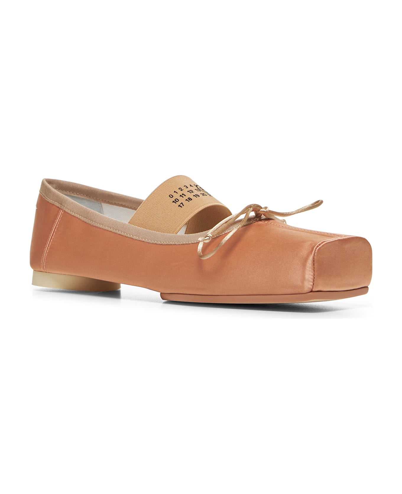 MM6 Maison Margiela Beige Flat - Amberlight