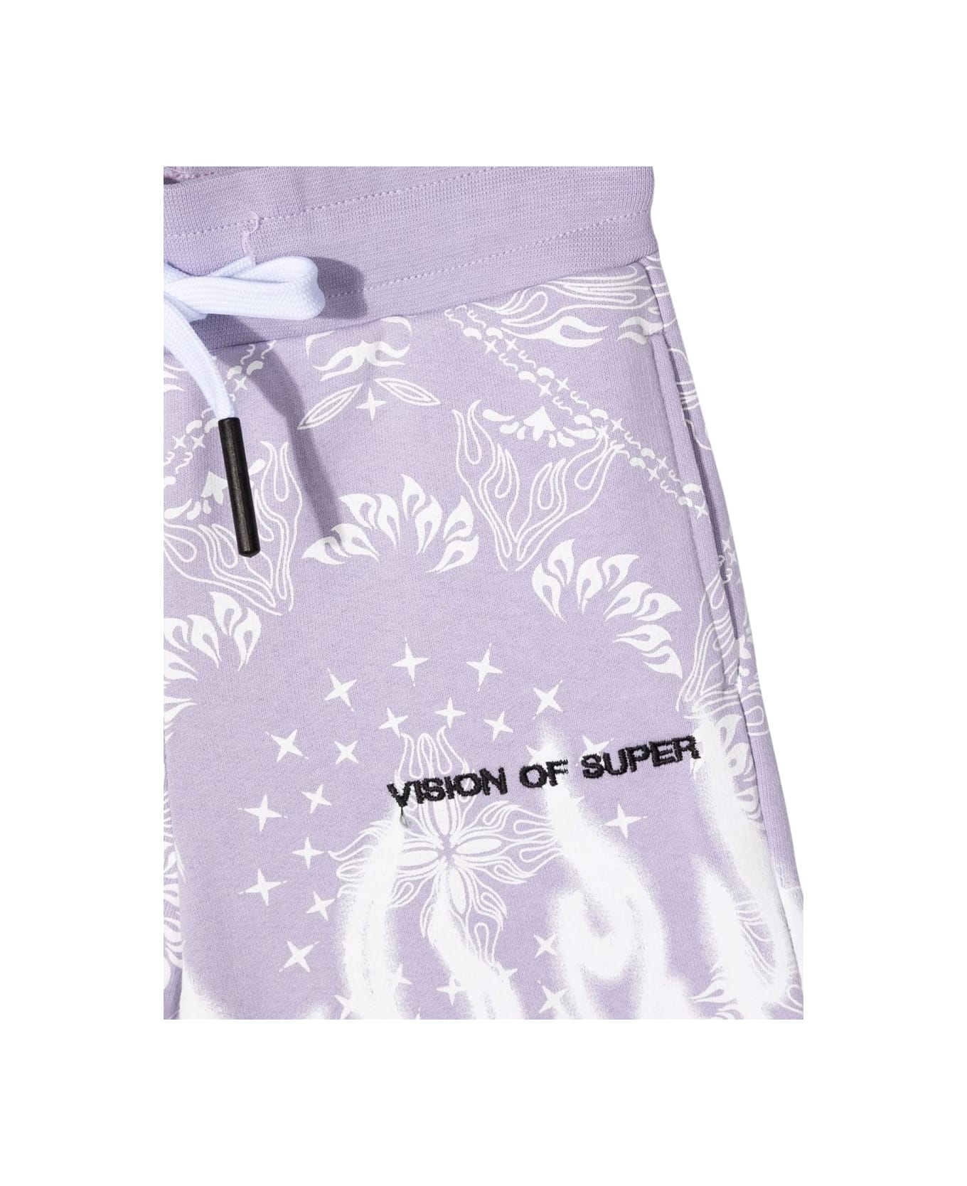 Vision of Super Lilac Shorts Kids With Bandana Print - LILAC ボトムス