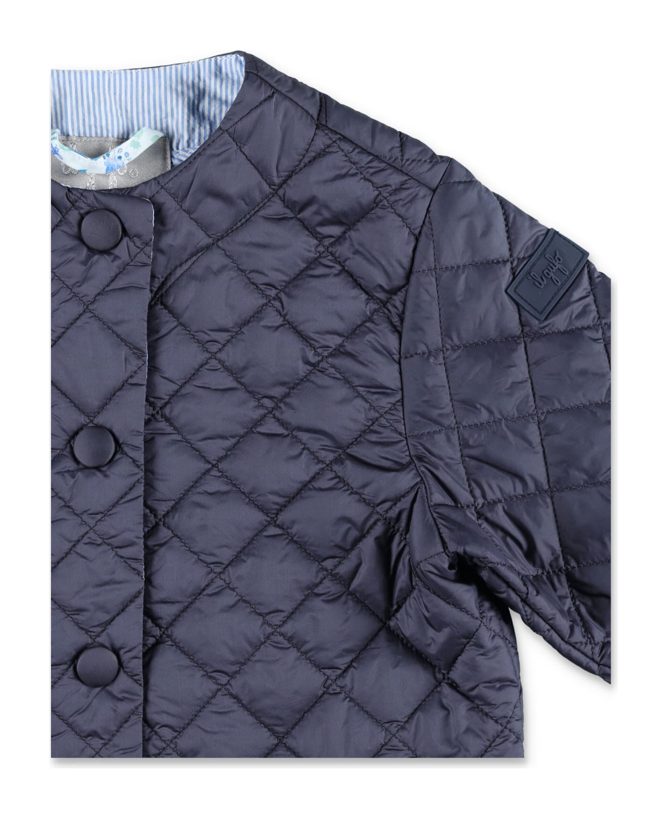 Il Gufo Quilted Jacket - BLUE