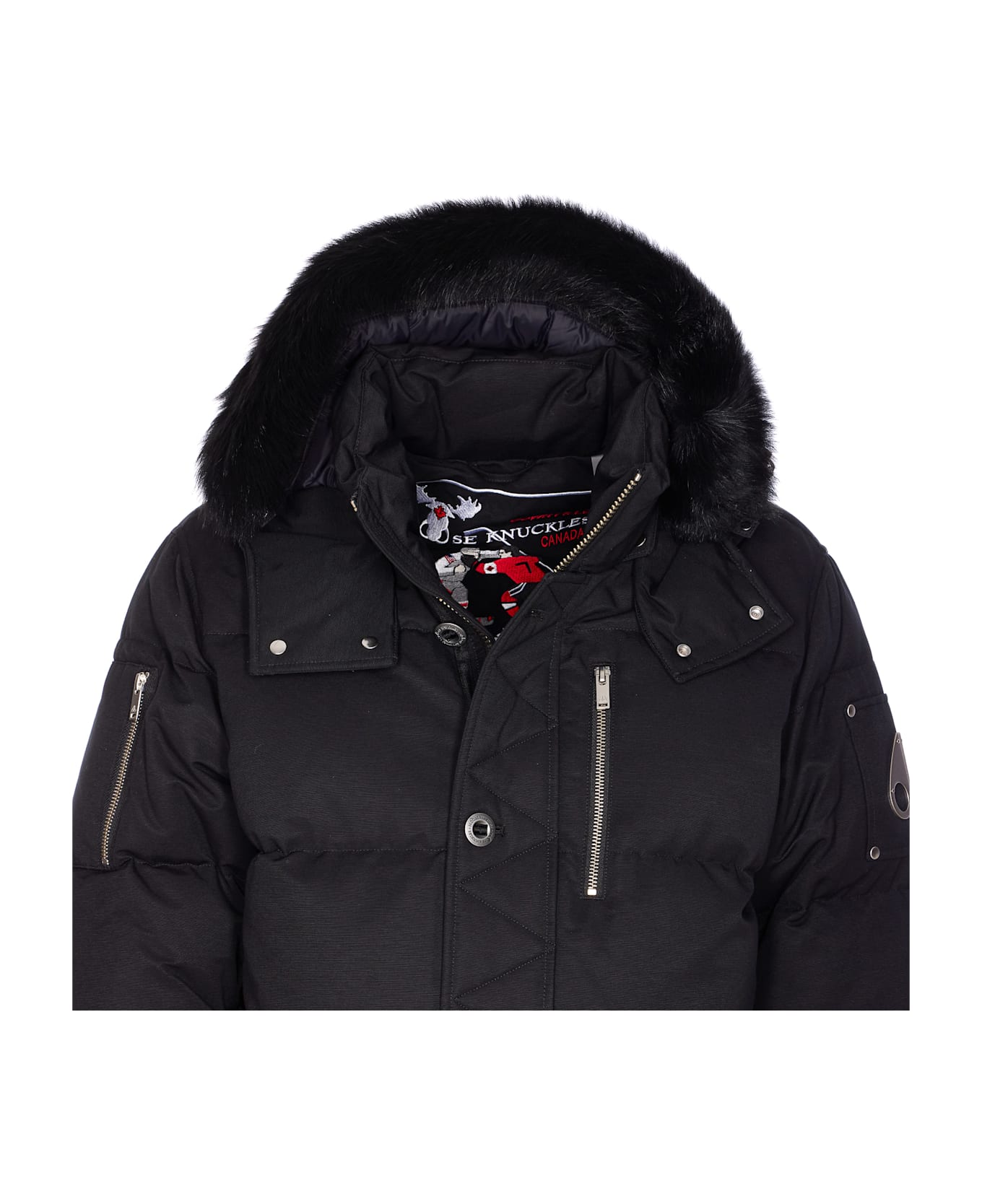 Moose Knuckles Original 3q Down Jacket - Black