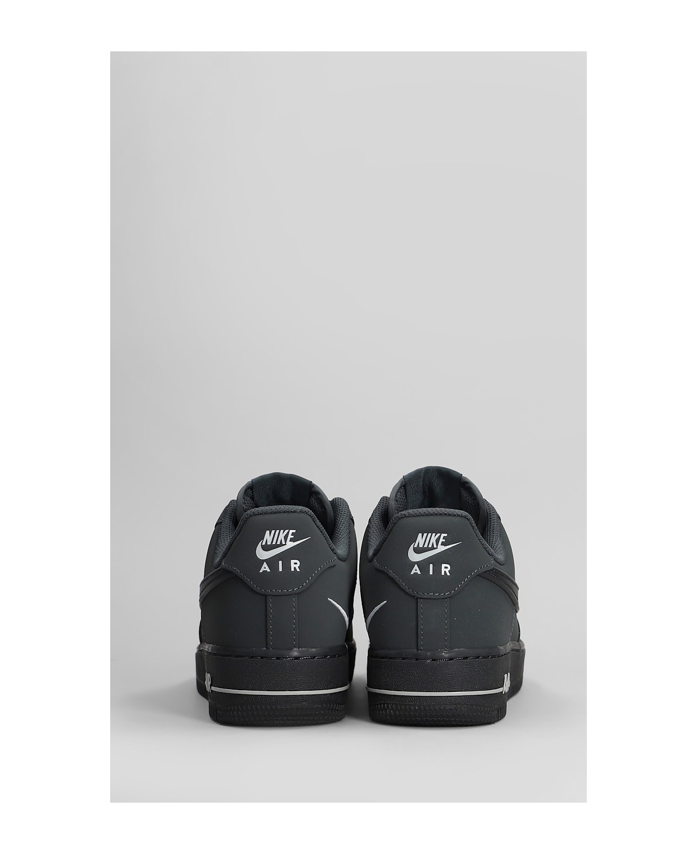 Nike Air Force 1 07 Sneakers In Grey Rubber/plasic - grey