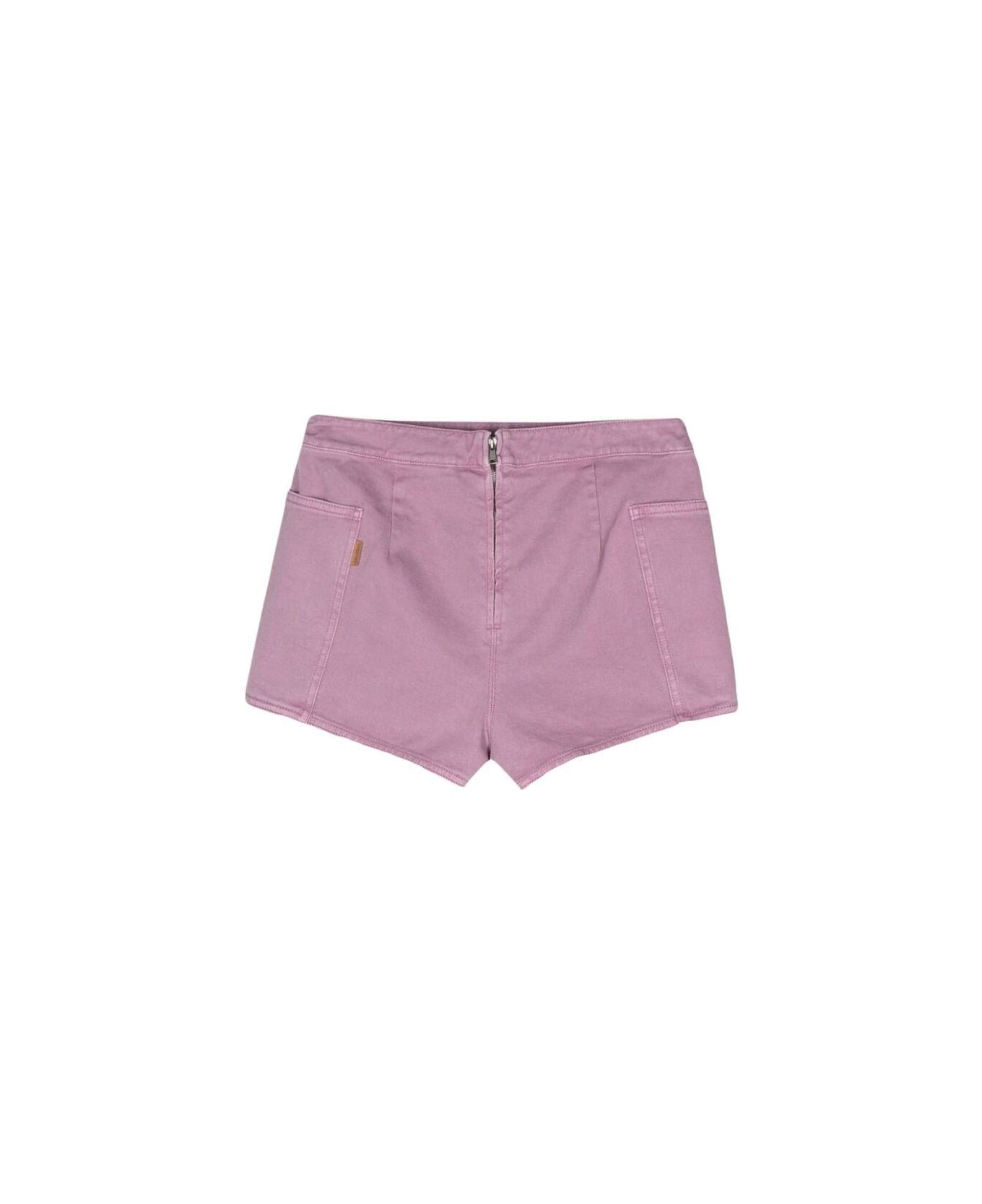 Max Mara Pocket Detailed Shorts - PURPLE