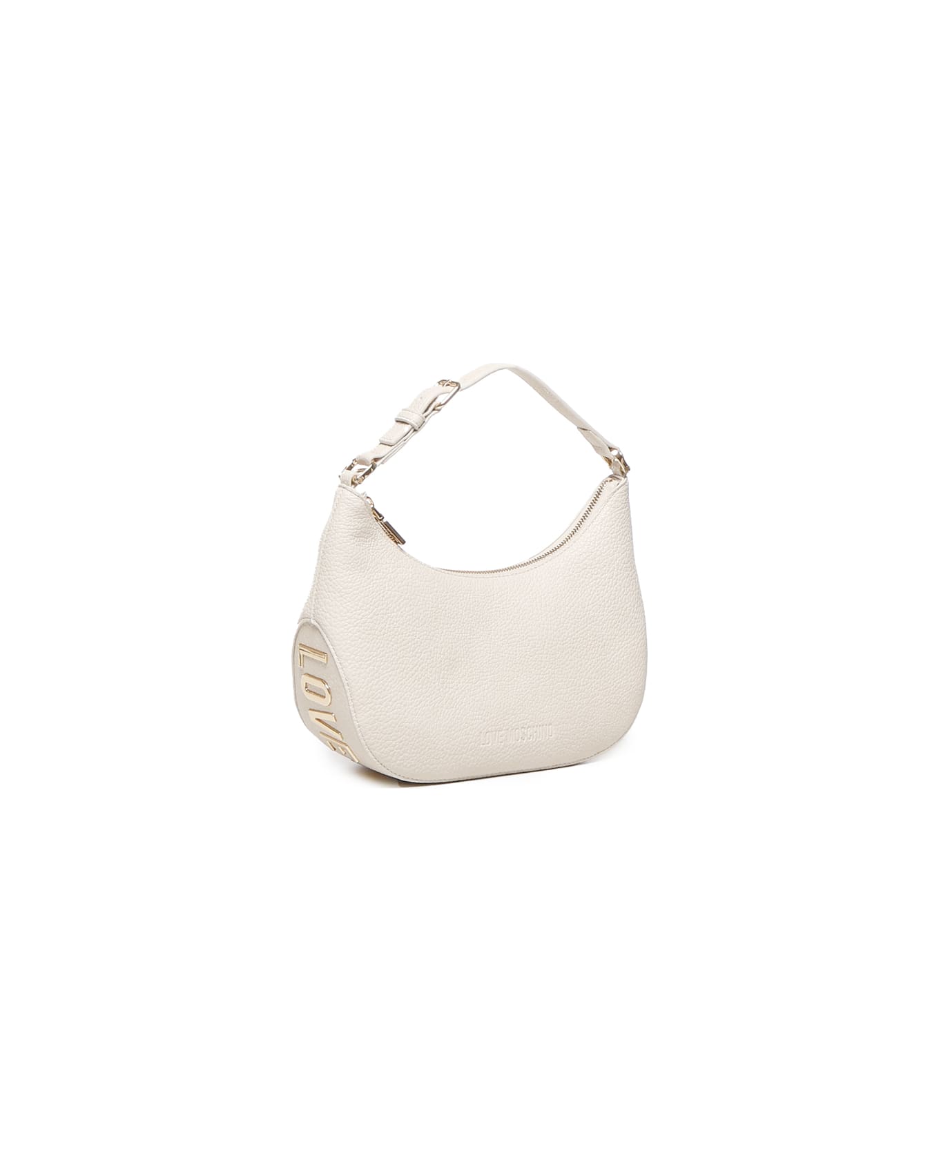 Love Moschino Bag With Lettering Logo - Ivory