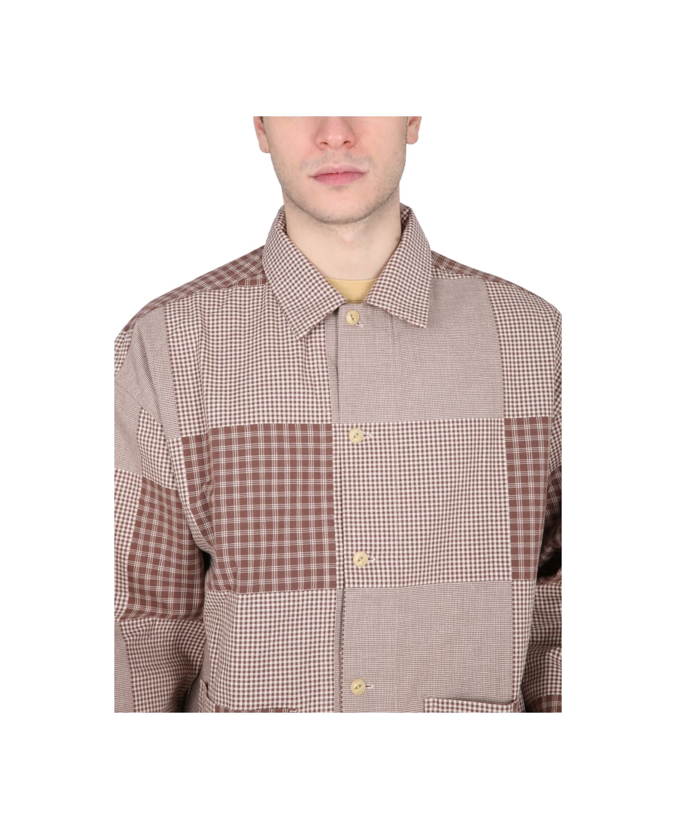 YMC Pj Shirt - BROWN
