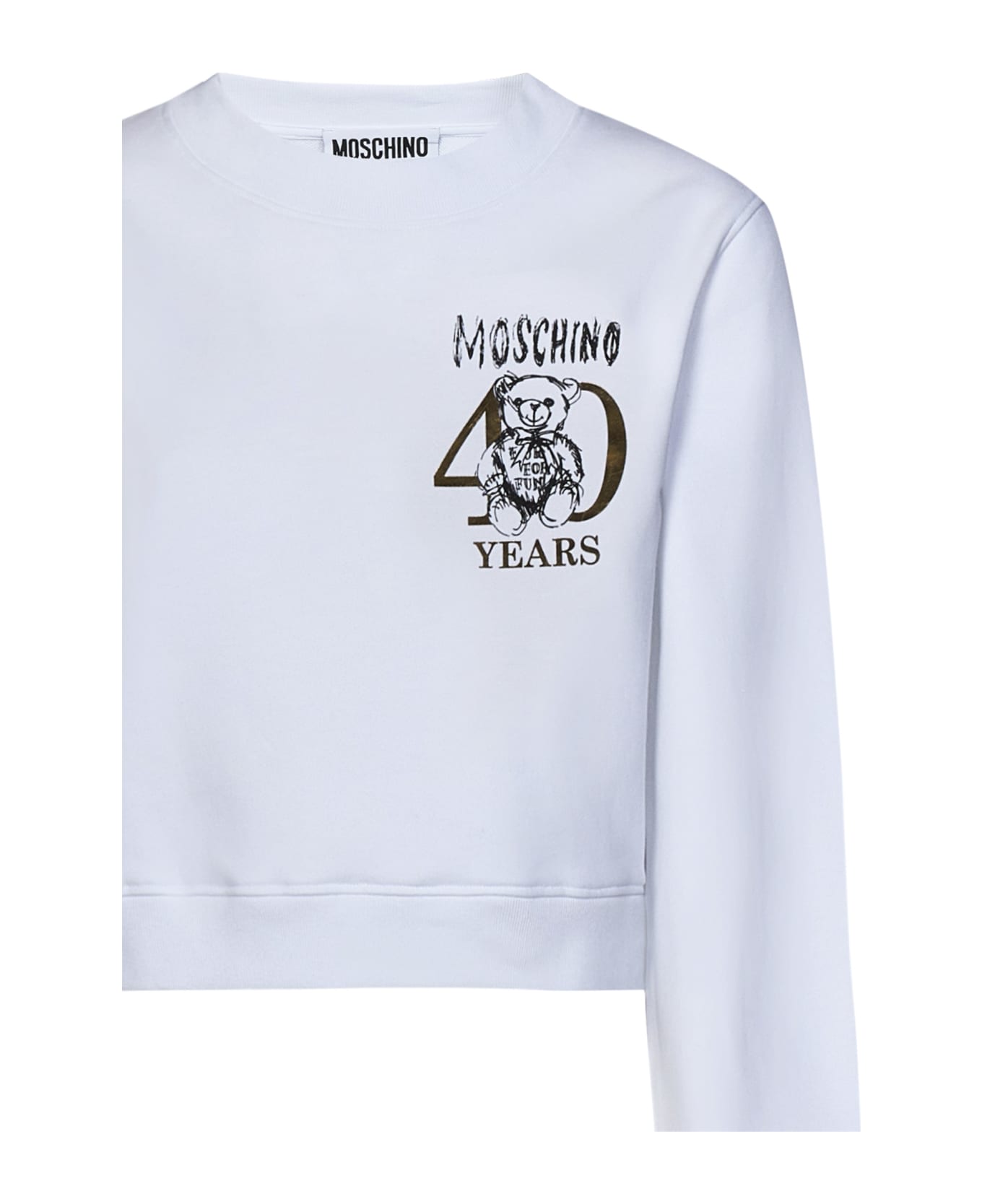 Moschino Sweatshirt - White フリース
