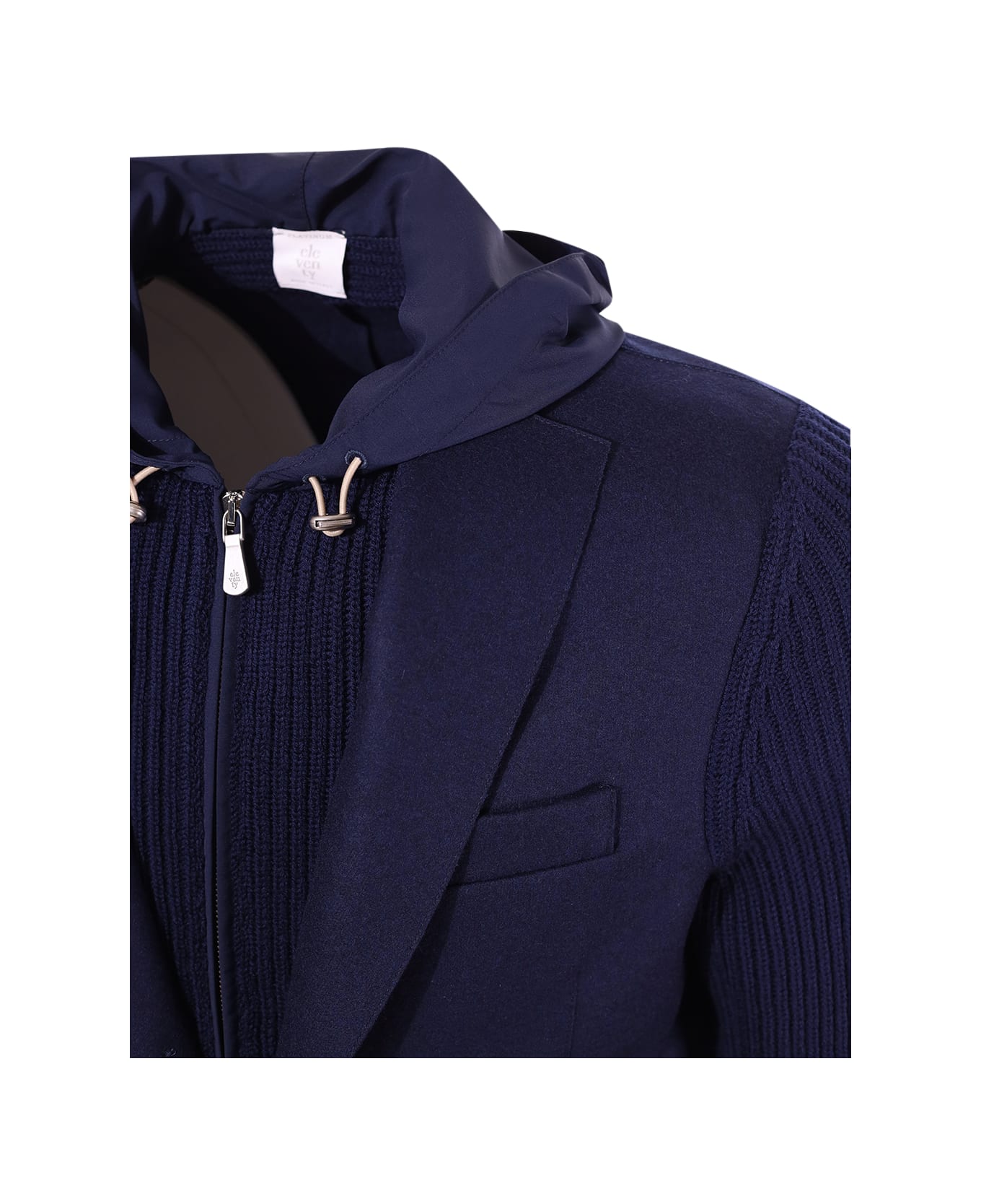 Eleventy Single-breasted Jacket - Blue