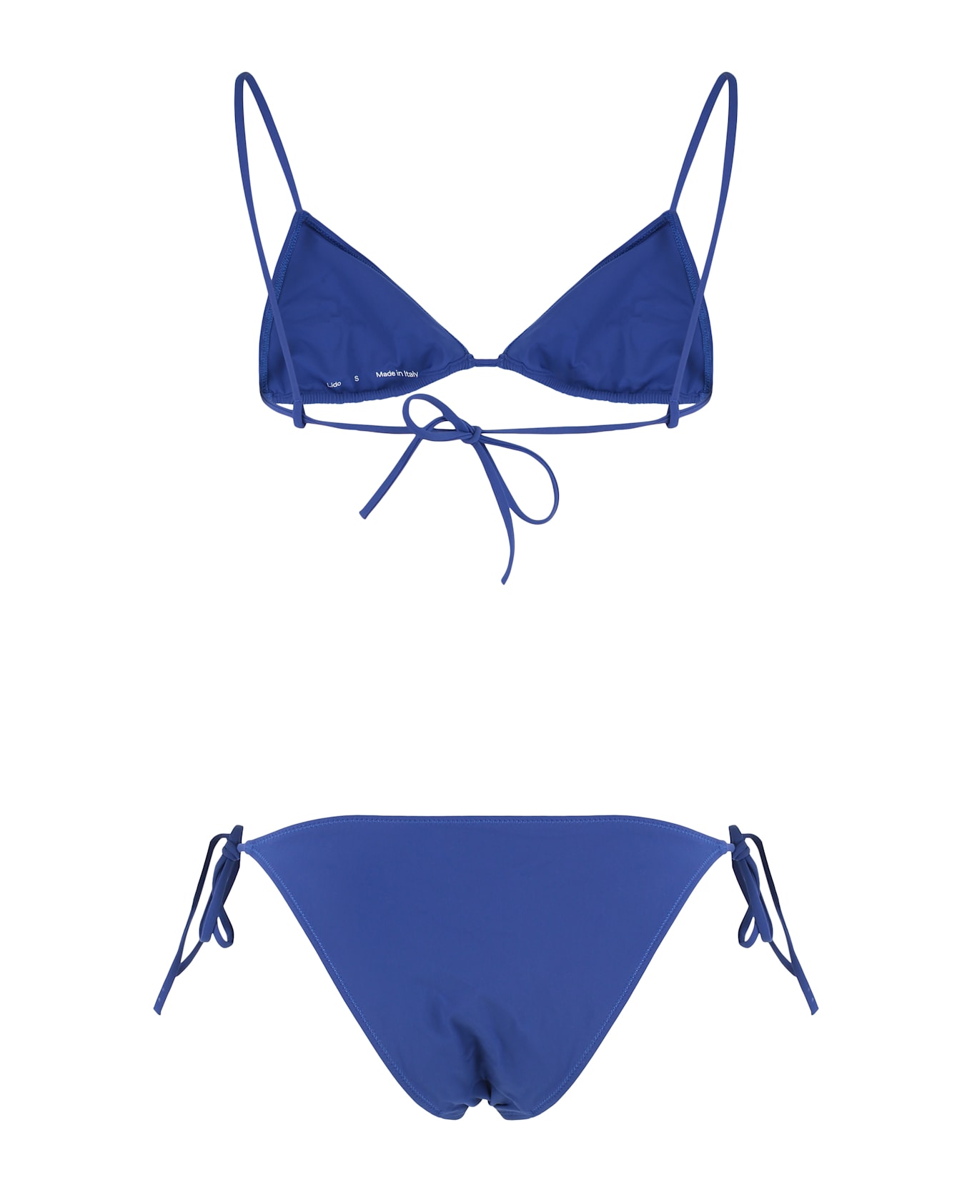 Lido Venti Triangle Bra Bikini - blue