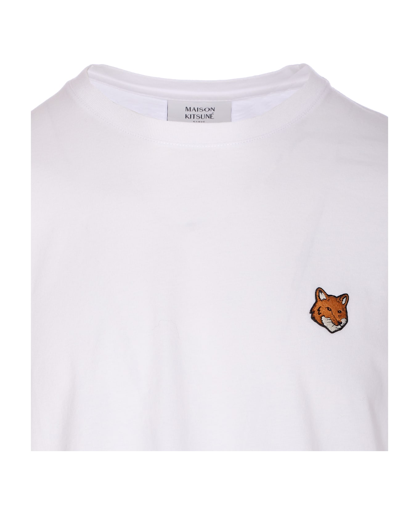 Maison Kitsuné Fox Head T-shirt - White