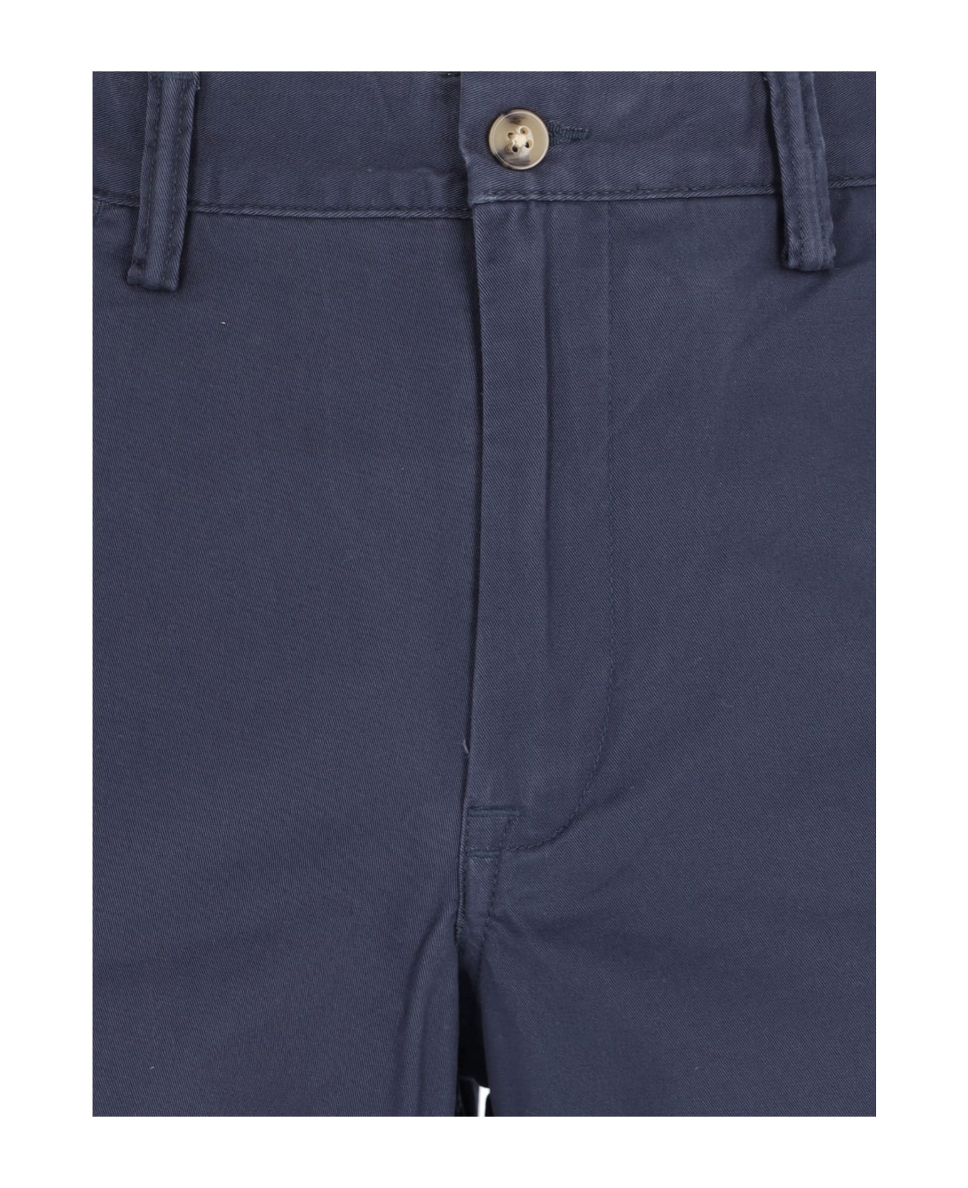 Polo Ralph Lauren Logo Embroidery Shorts - Blue