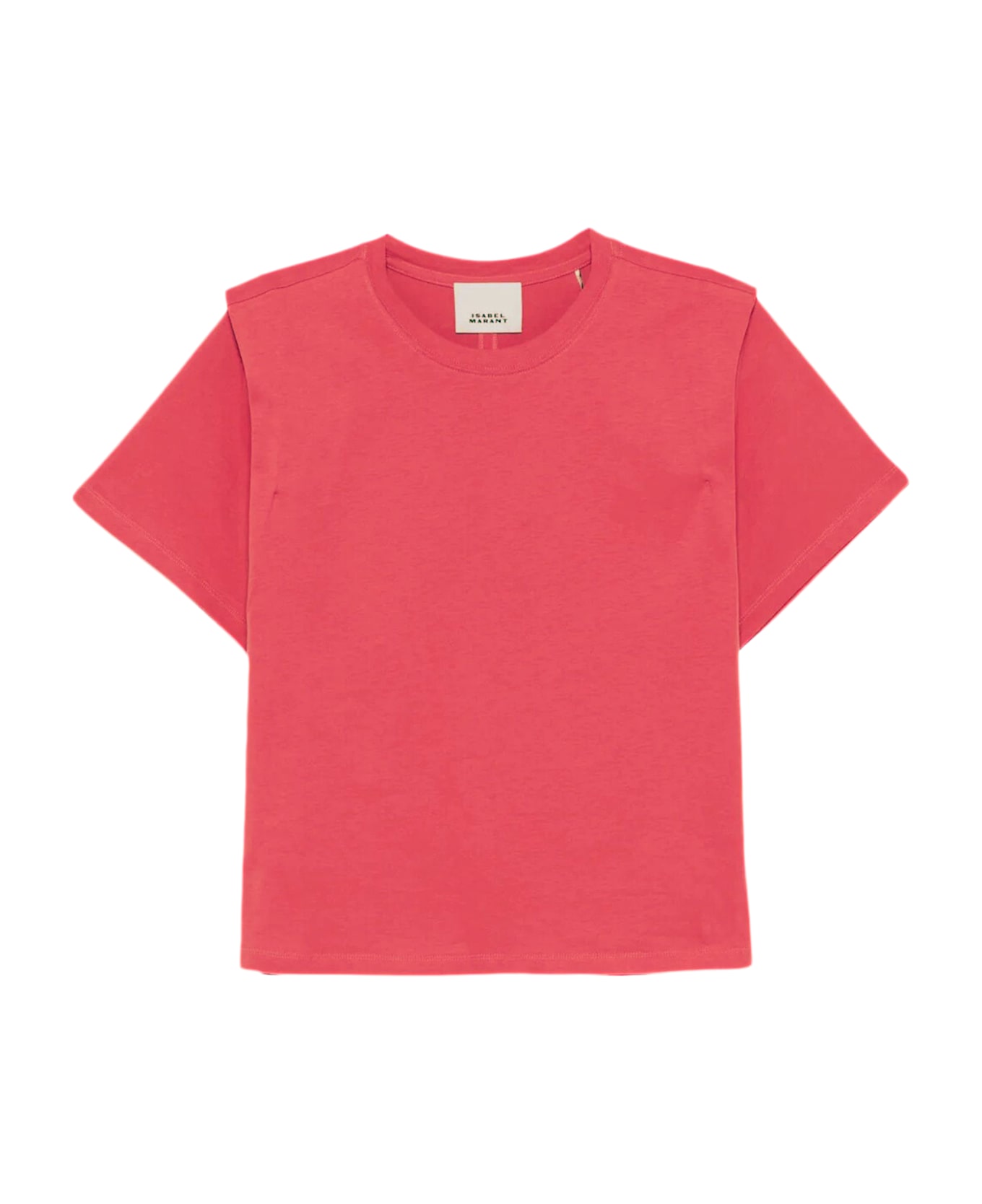 Isabel Marant Zelitos T-shirt In Red Cotton - Red