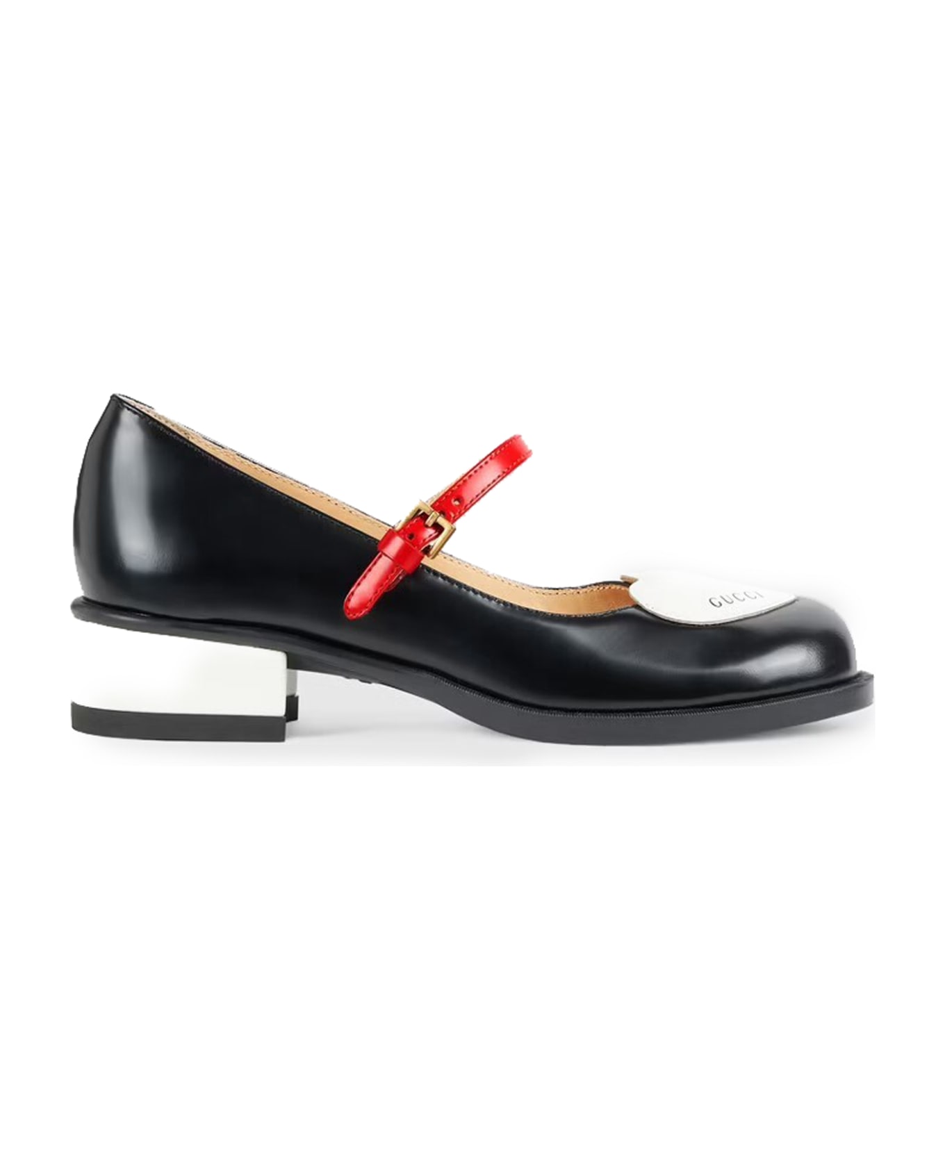 Gucci Leather Ballet Flats - Back
