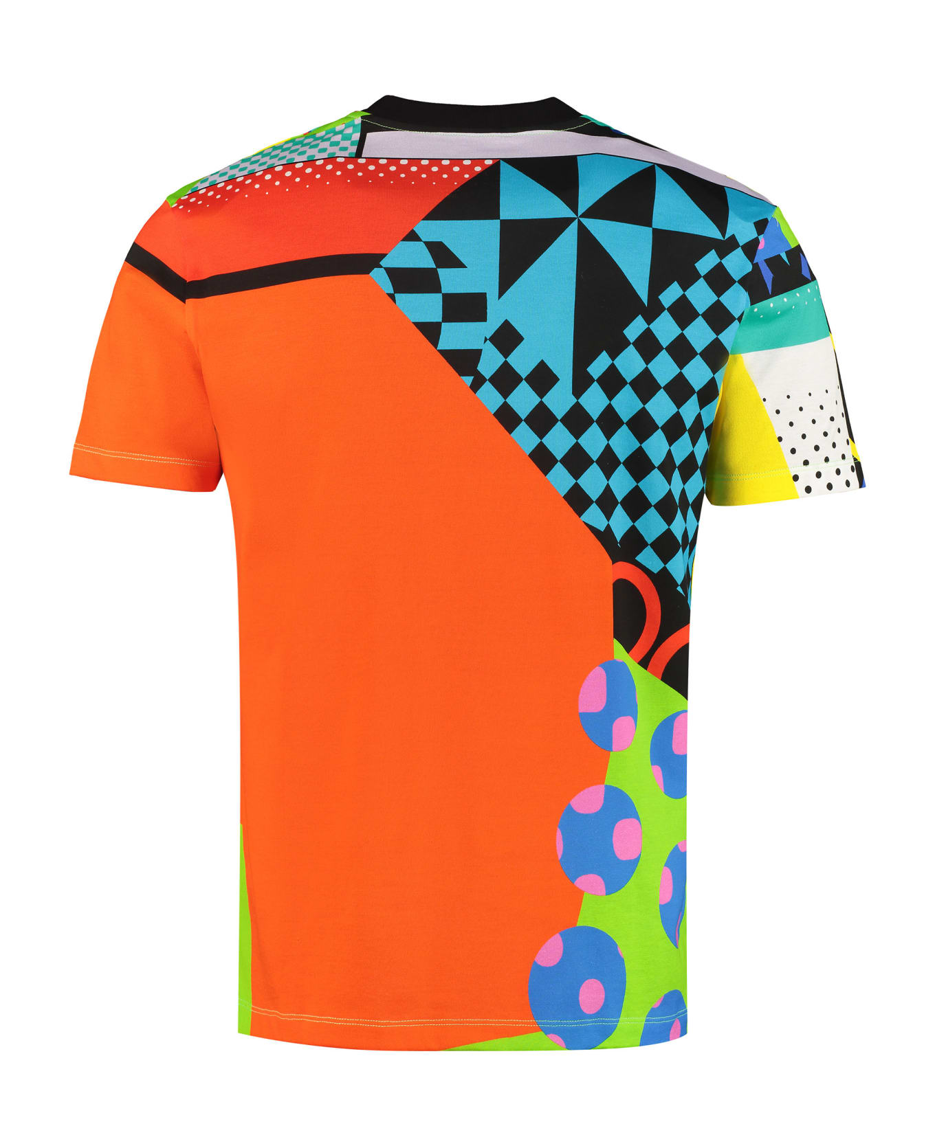 Versace Printed Cotton T-shirt - Multicolor