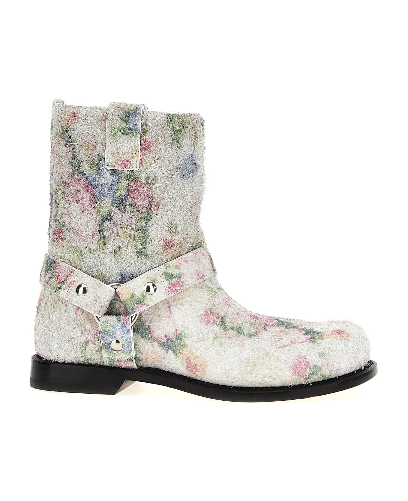 Loewe 'campo Biker' Ankle Boots - Multicolor