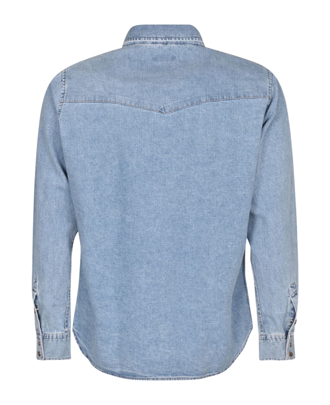 Tom Ford Denim Buttoned Shirt - Medium Blue