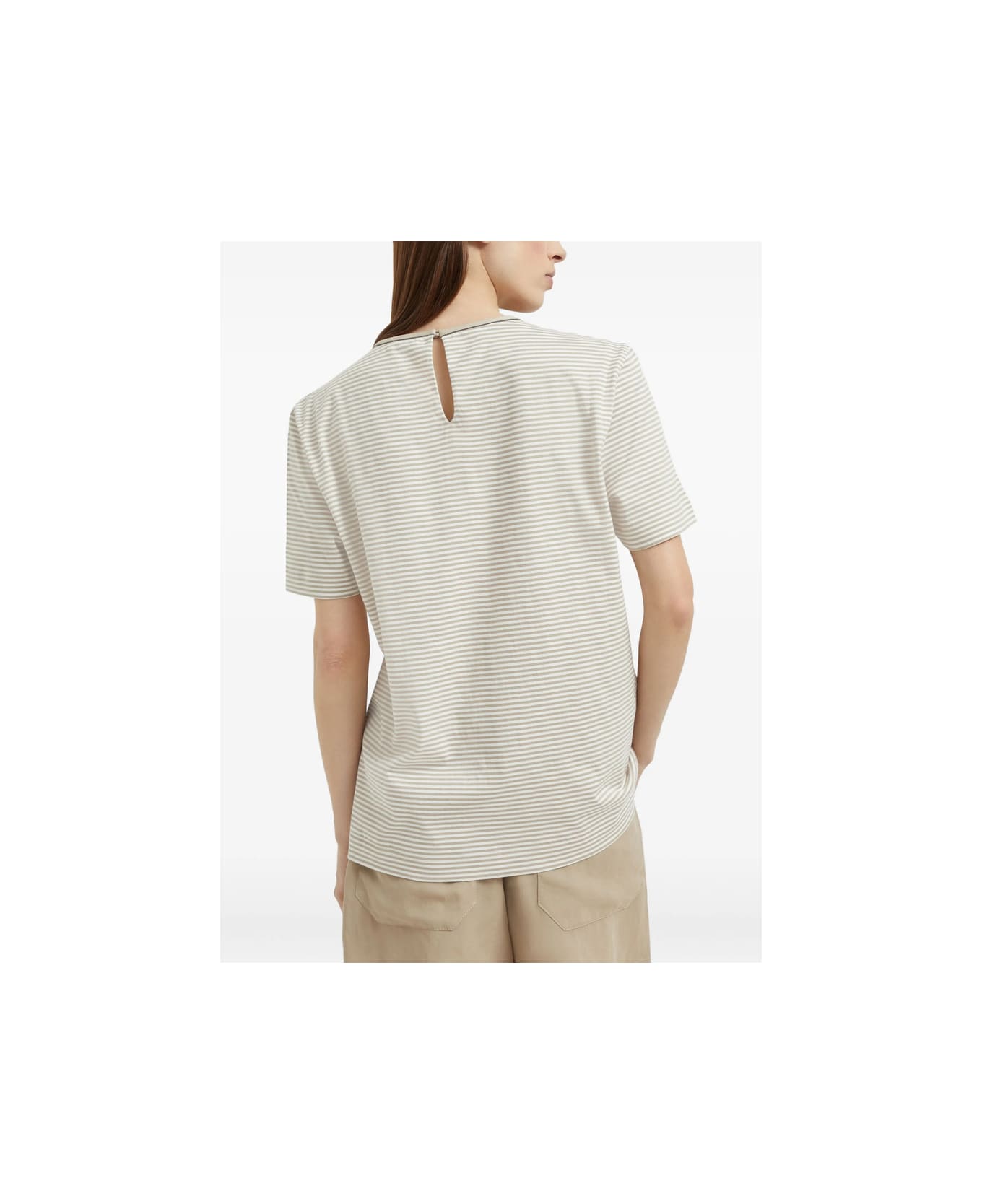 Brunello Cucinelli T-shirt - NEUTRALS
