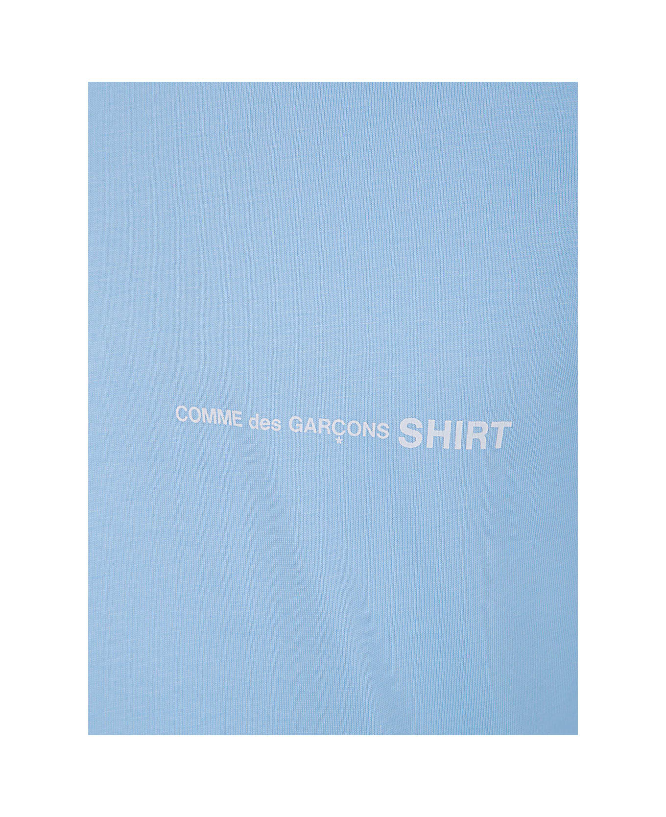 Comme des Garçons Shirt Mens T-shirt Knit - Blue シャツ