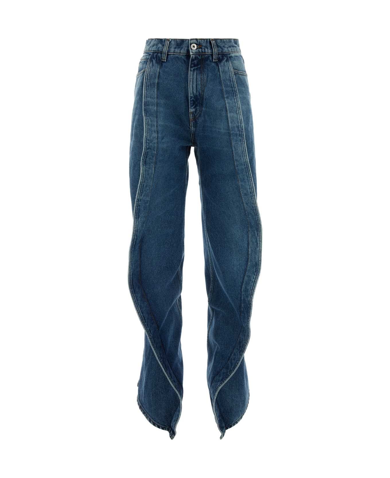 Y/Project Denim Jeans - EVERGREEN VINTAGE BLUE