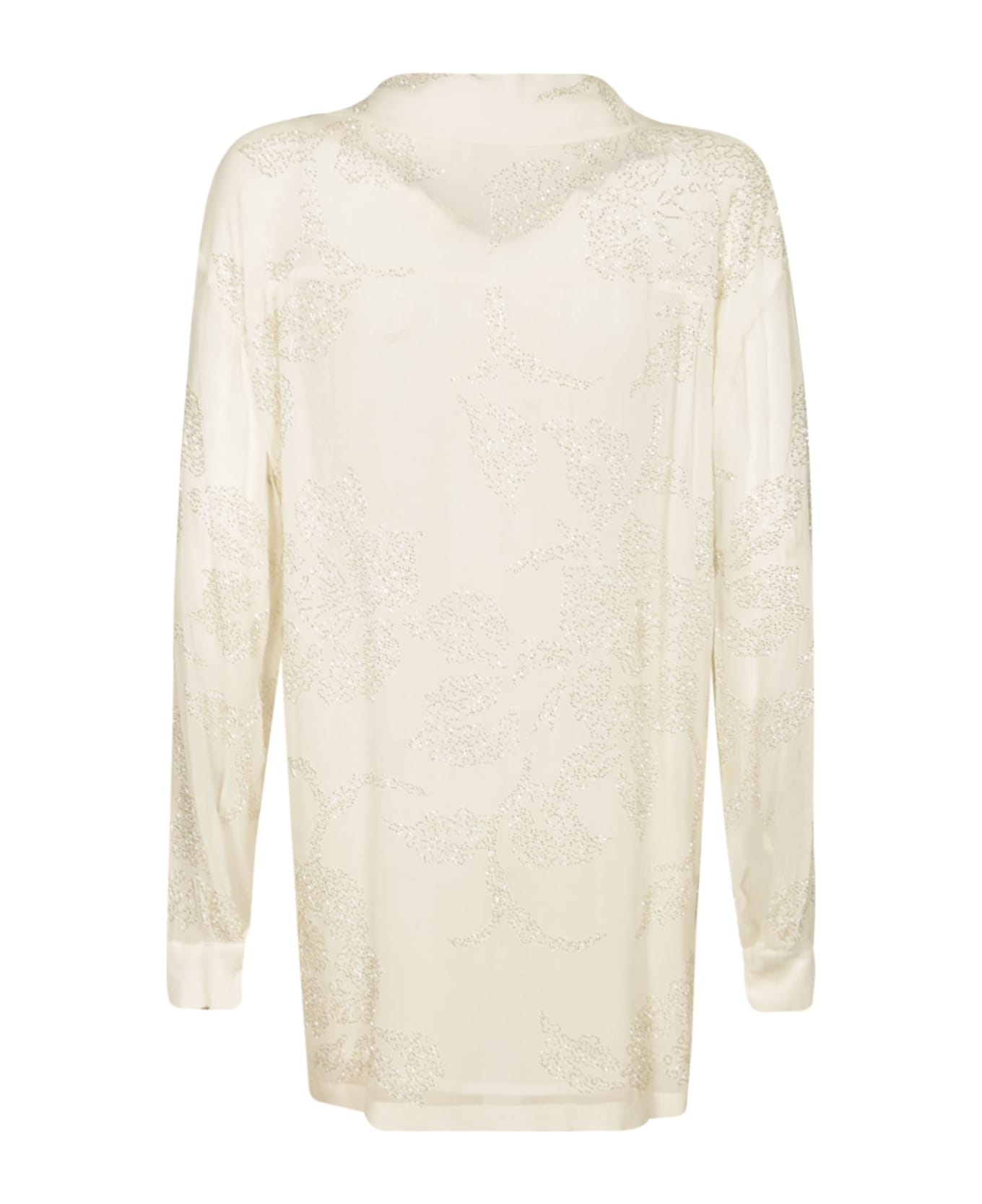Parosh Glittery Shirt - White シャツ