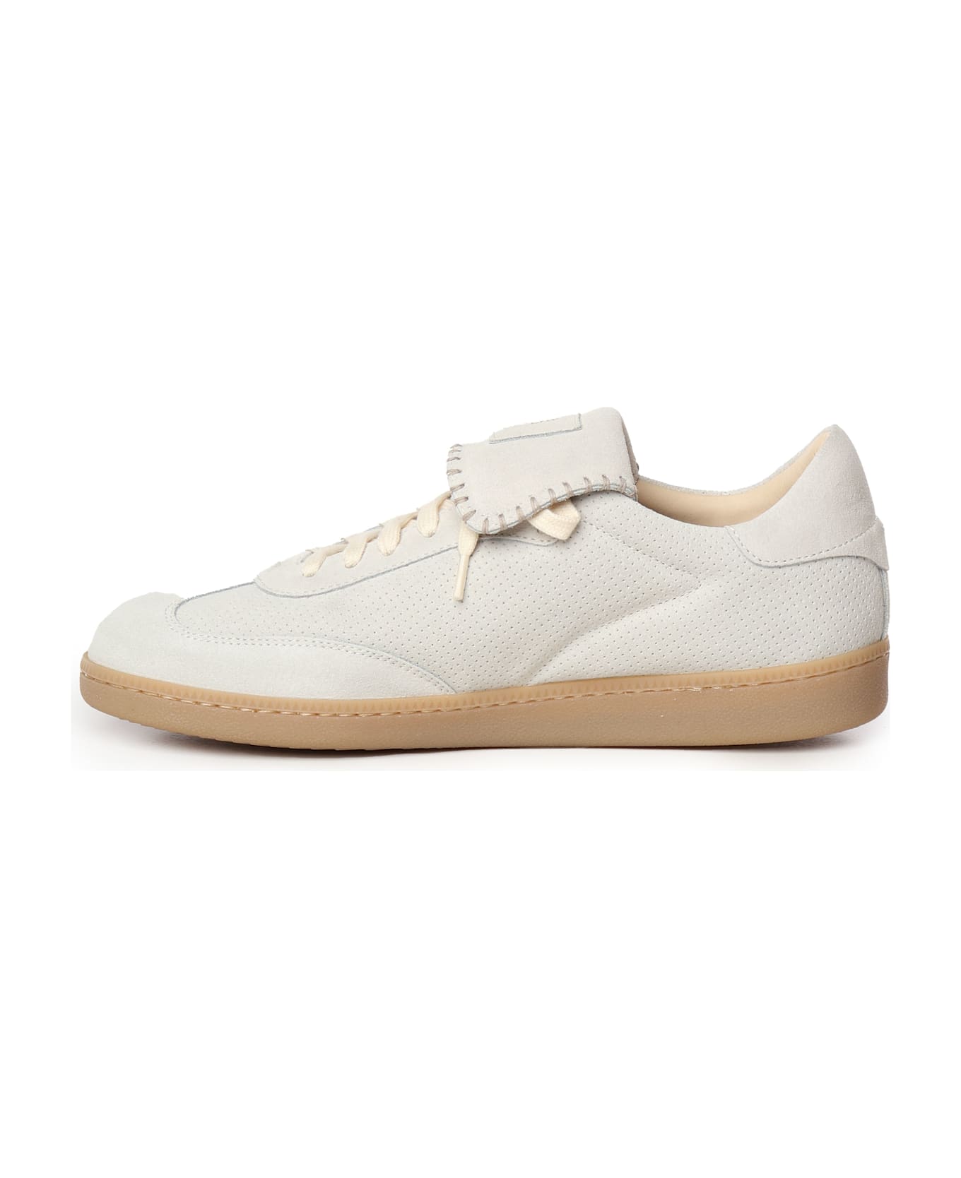 Eleventy Leather Sneakers - White