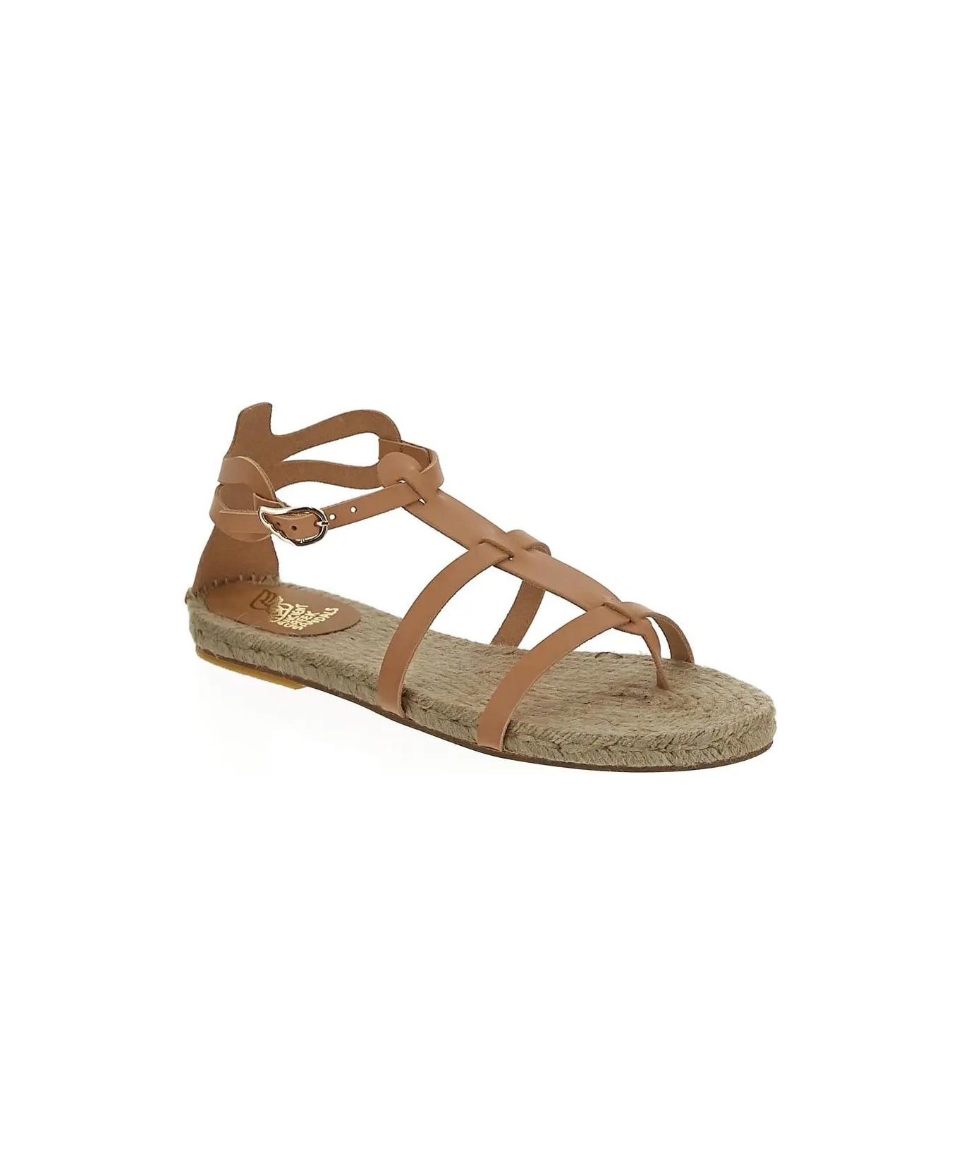 Ancient Greek Sandals Delos Sandal - Cream サンダル