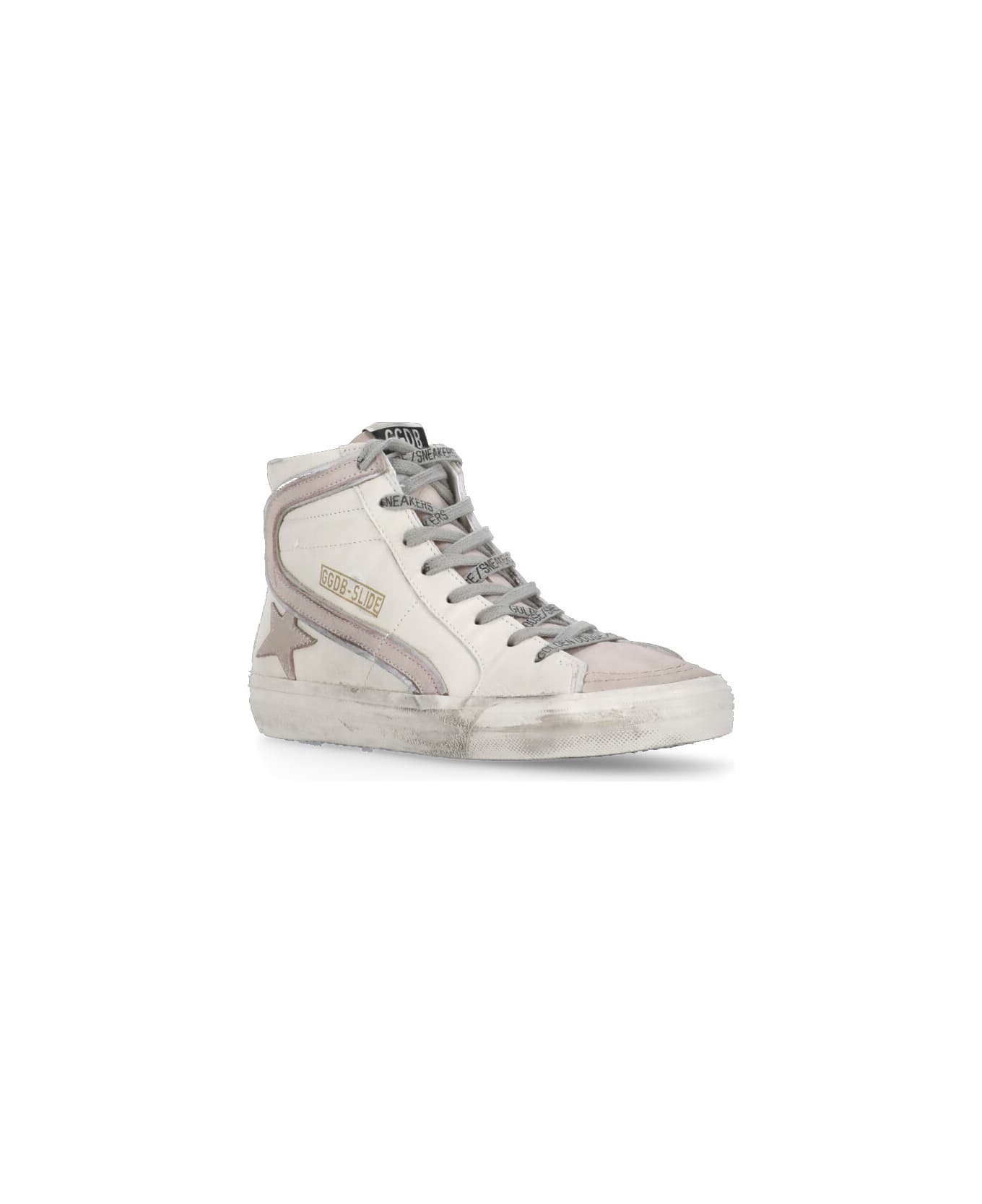 Golden Goose Slide Classic Sneakers - Bianco