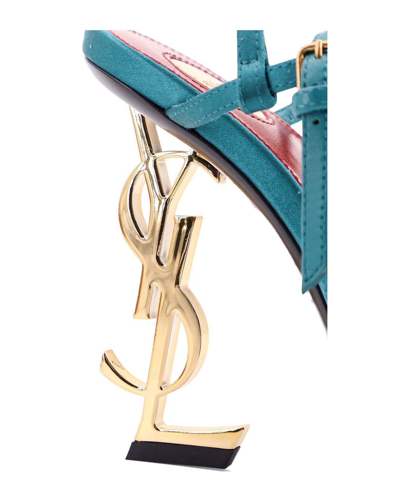 Saint Laurent Opyum Sandals - Blue
